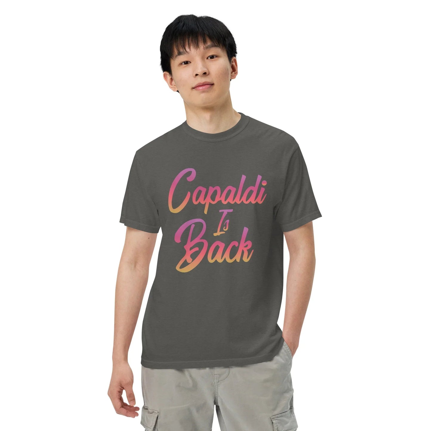 Lewis Capaldi T-Shirt | Unisex Cotton Graphic Tee - Capaldi Is Back T-shirt Alcyone213k