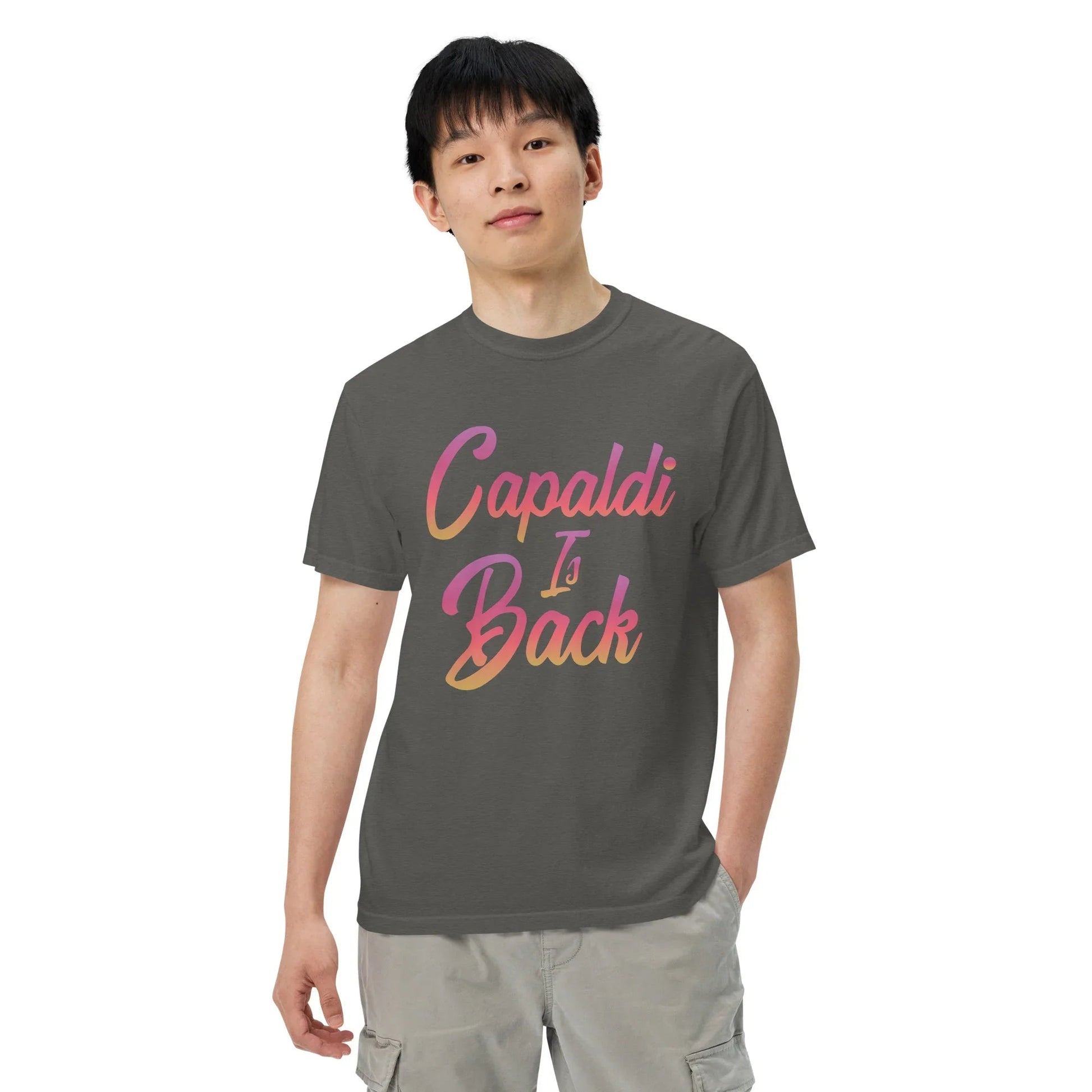 Lewis Capaldi T-Shirt | Unisex Cotton Graphic Tee - Capaldi Is Back T-shirt Alcyone213k