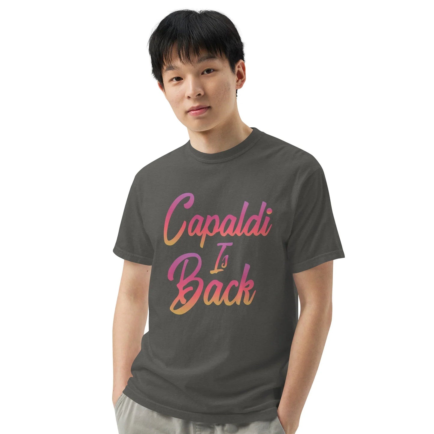 Lewis Capaldi T-Shirt | Unisex Cotton Graphic Tee - Capaldi Is Back T-shirt Alcyone213k