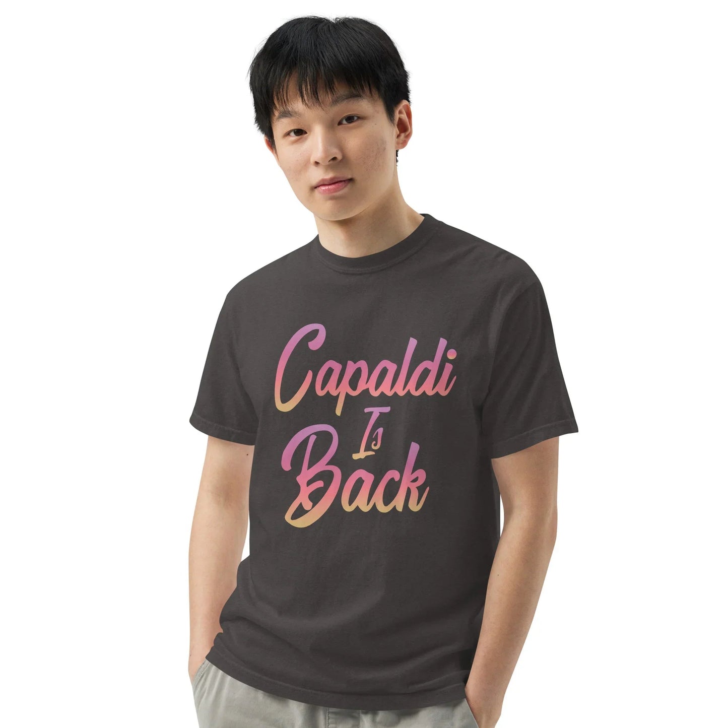 Lewis Capaldi T-Shirt | Unisex Cotton Graphic Tee - Capaldi Is Back T-shirt Alcyone213k
