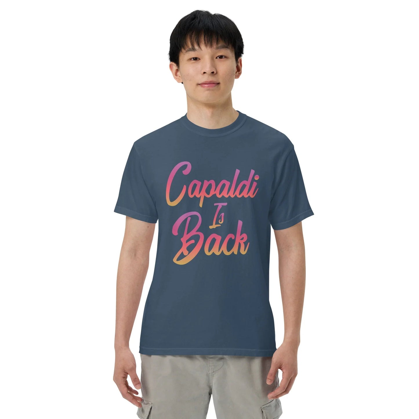 Lewis Capaldi T-Shirt | Unisex Cotton Graphic Tee - Capaldi Is Back T-shirt Alcyone213k