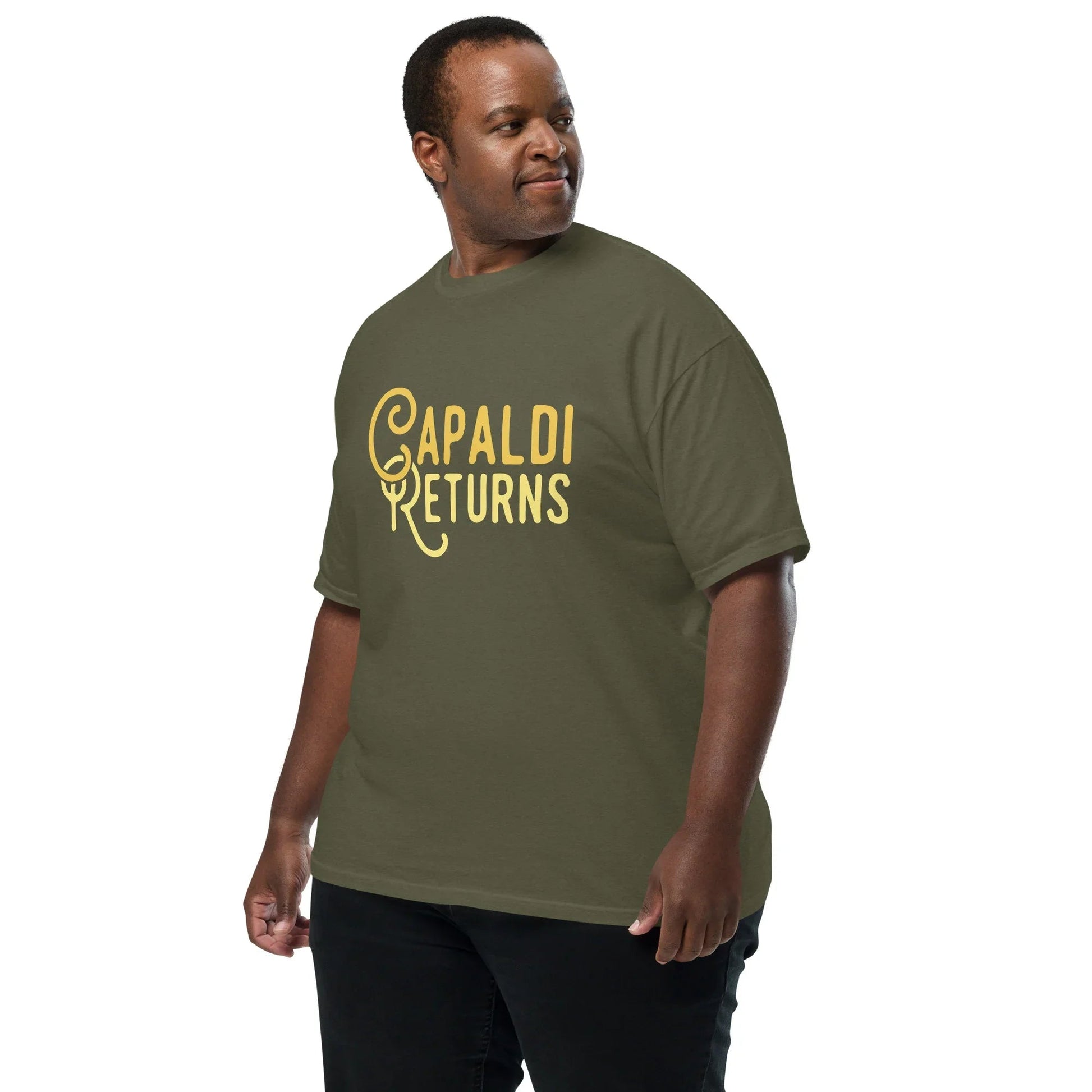 Lewis Capaldi T-Shirt | Capaldi Returns Unisex Cotton Blend Tee T-shirt Alcyone213k