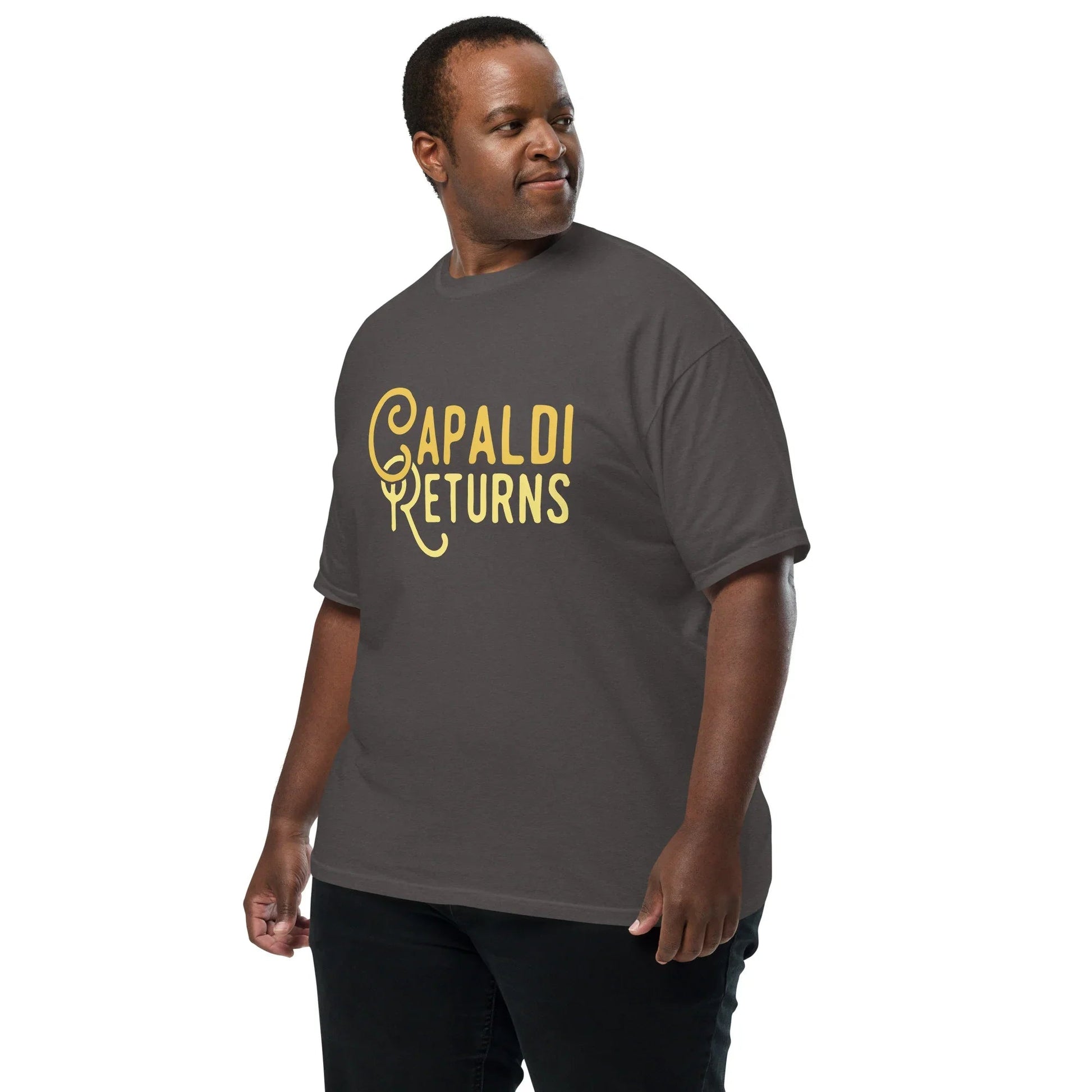 Lewis Capaldi T-Shirt | Capaldi Returns Unisex Cotton Blend Tee T-shirt Alcyone213k