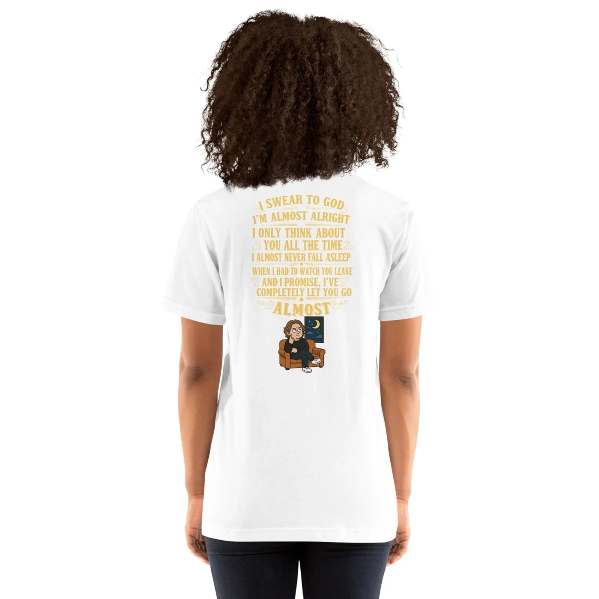 Lewis Capaldi Unisex T-Shirt | Almost Lyrics Tee Alcyone213k