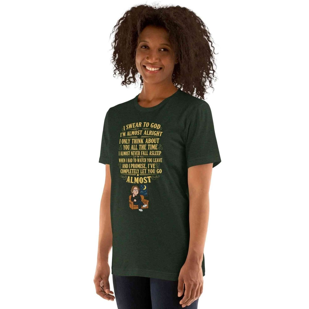 Lewis Capaldi Unisex T-Shirt | Almost Lyrics Tee Alcyone213k