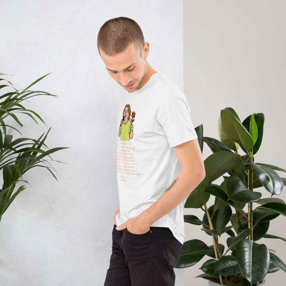 Lewis Capaldi Unisex T-Shirt | On The Day That I Die Lyrics Tee Alcyone213k