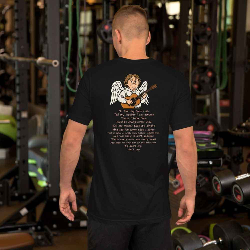 Lewis Capaldi "On The Day That I Die" Lyrics T-Shirt | Unisex Cotton Tee Alcyone213k