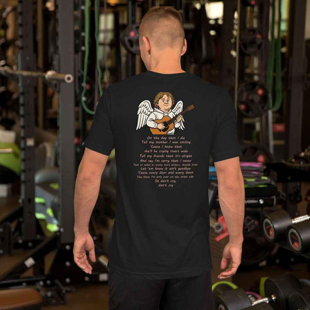Lewis Capaldi "On The Day That I Die" Lyrics T-Shirt | Unisex Cotton Tee Alcyone213k
