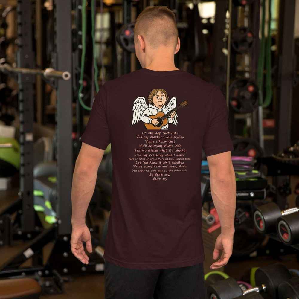 Lewis Capaldi "On The Day That I Die" Lyrics T-Shirt | Unisex Cotton Tee Alcyone213k