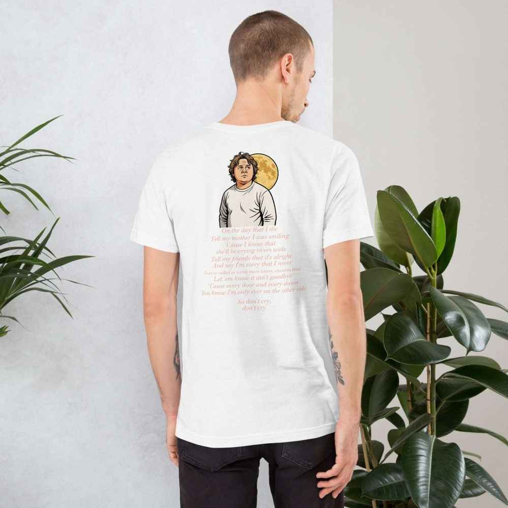 Lewis Capaldi "On The Day That I Die" Lyrics T-Shirt - Unisex Music Apparel Alcyone213k