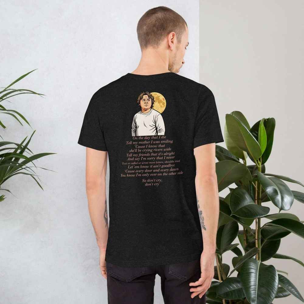 Lewis Capaldi "On The Day That I Die" Lyrics T-Shirt - Unisex Music Apparel Alcyone213k