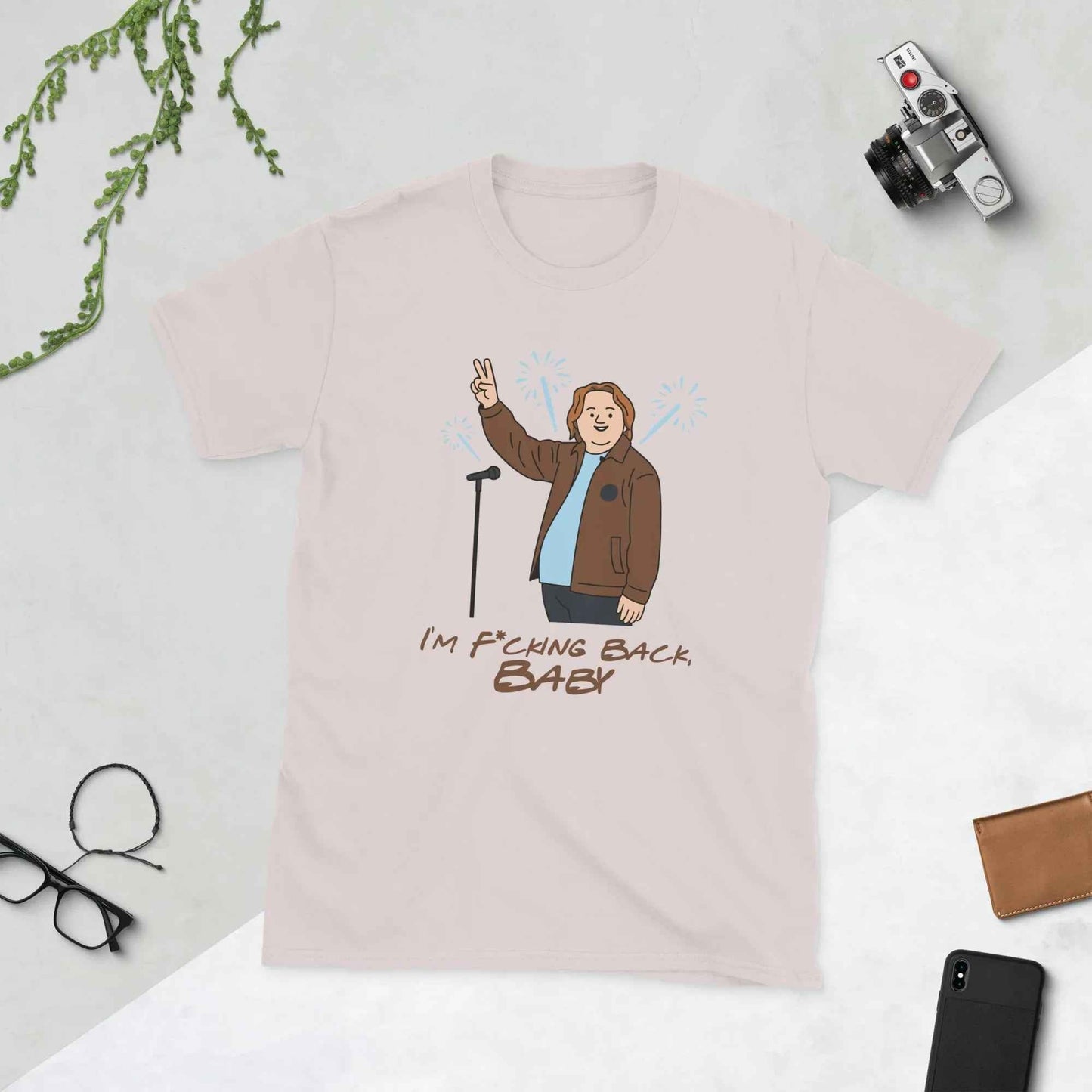 Lewis Capaldi Unisex Cotton T-Shirt | I'm Back Music Fan Apparel T-shirt Alcyone213k