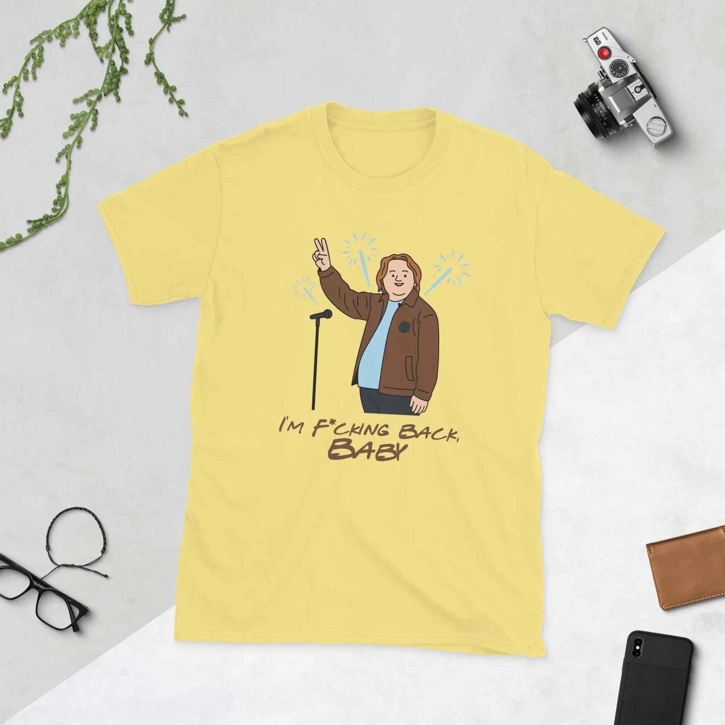 Lewis Capaldi Unisex Cotton T-Shirt | I'm Back Music Fan Apparel T-shirt Alcyone213k