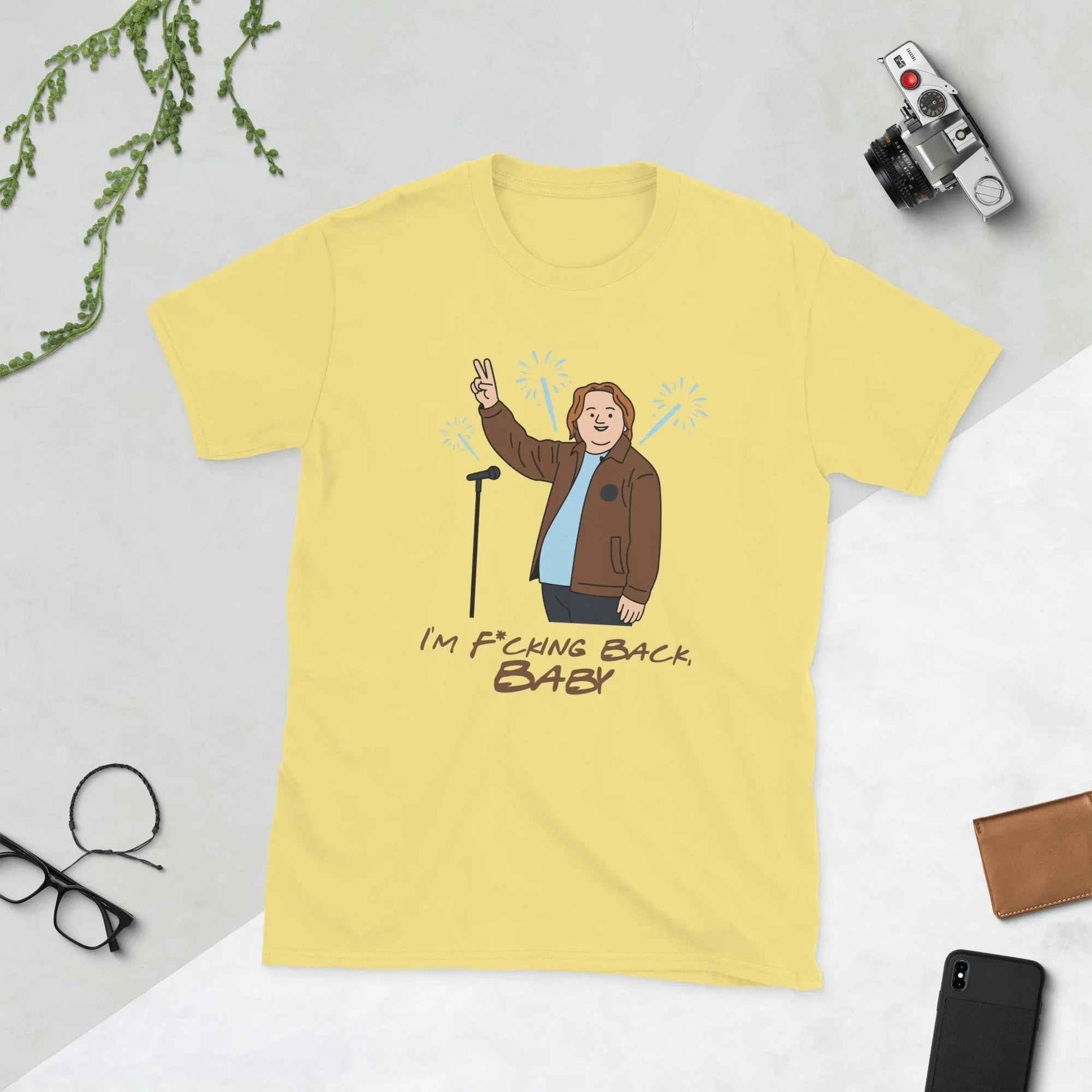 Lewis Capaldi Unisex Cotton T-Shirt | I'm Back Music Fan Apparel T-shirt Alcyone213k