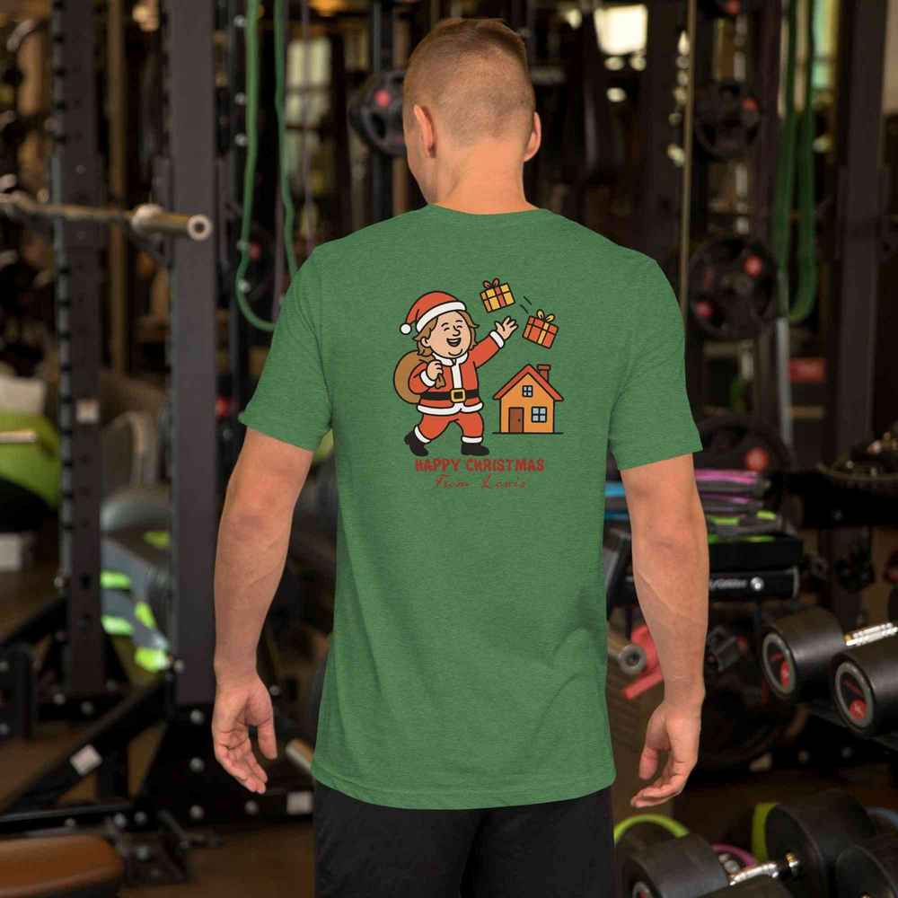 Lewis Capaldi Unisex Cotton T-Shirt | Graphic Christmas Tee Alcyone213k