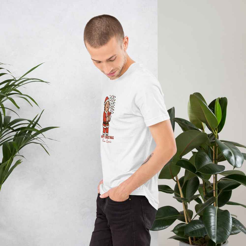 Lewis Capaldi Unisex Cotton T-Shirt | Graphic Christmas Tee Alcyone213k