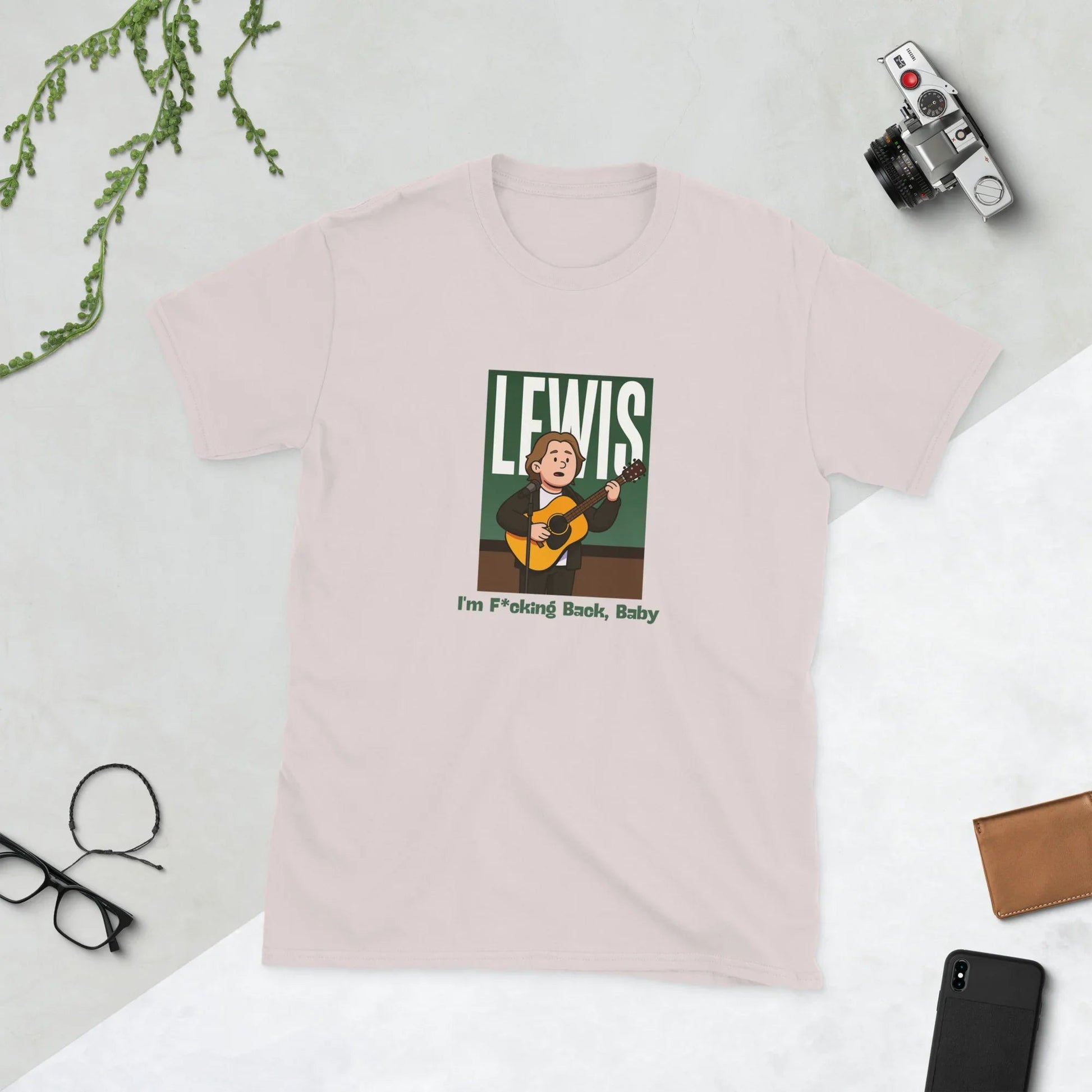 Lewis Capaldi "I'm Back" Unisex Cotton T-Shirt | Music Fan Tee T-shirt Alcyone213k
