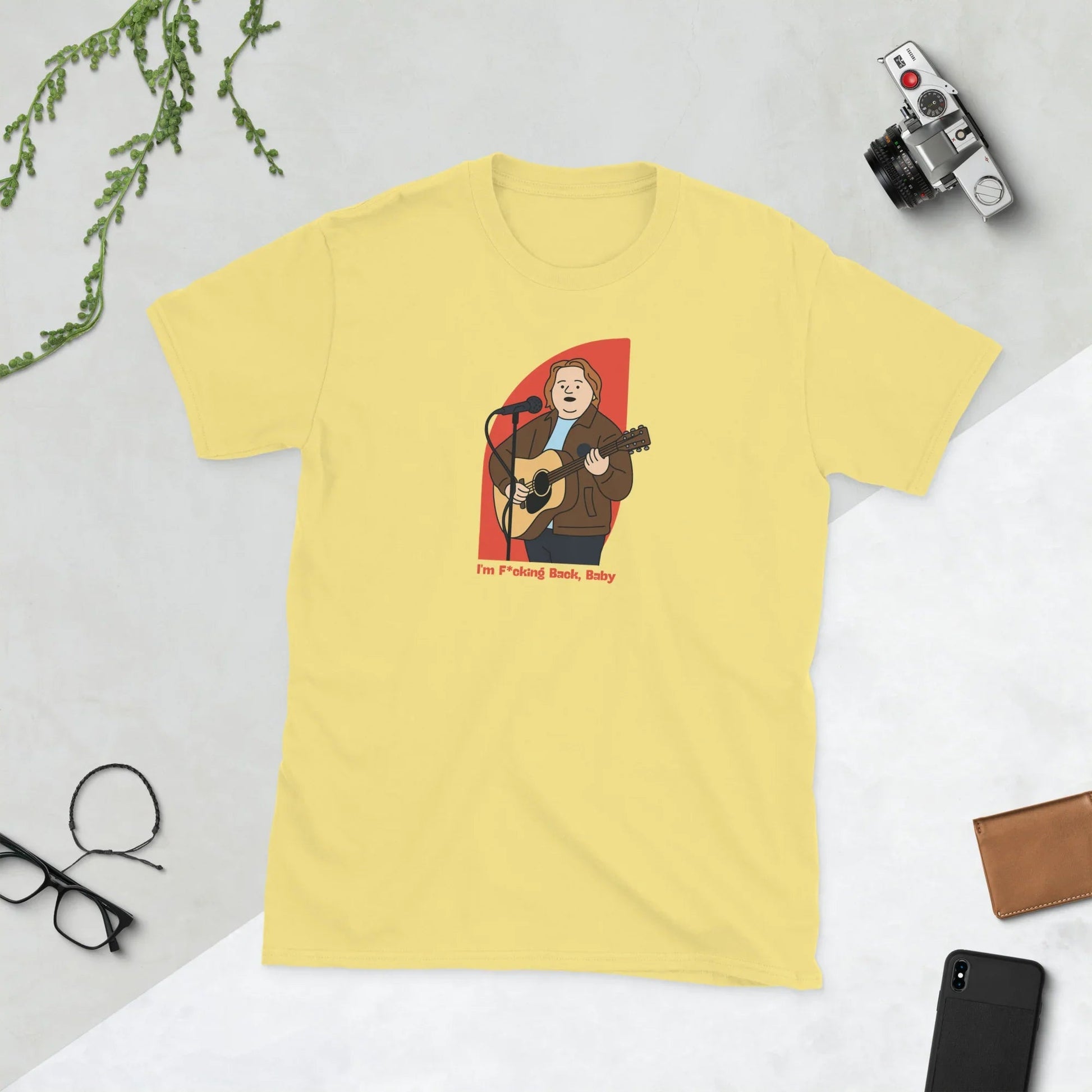 Lewis Capaldi "I'm Back" Unisex Cotton T-Shirt T-shirt Alcyone213k