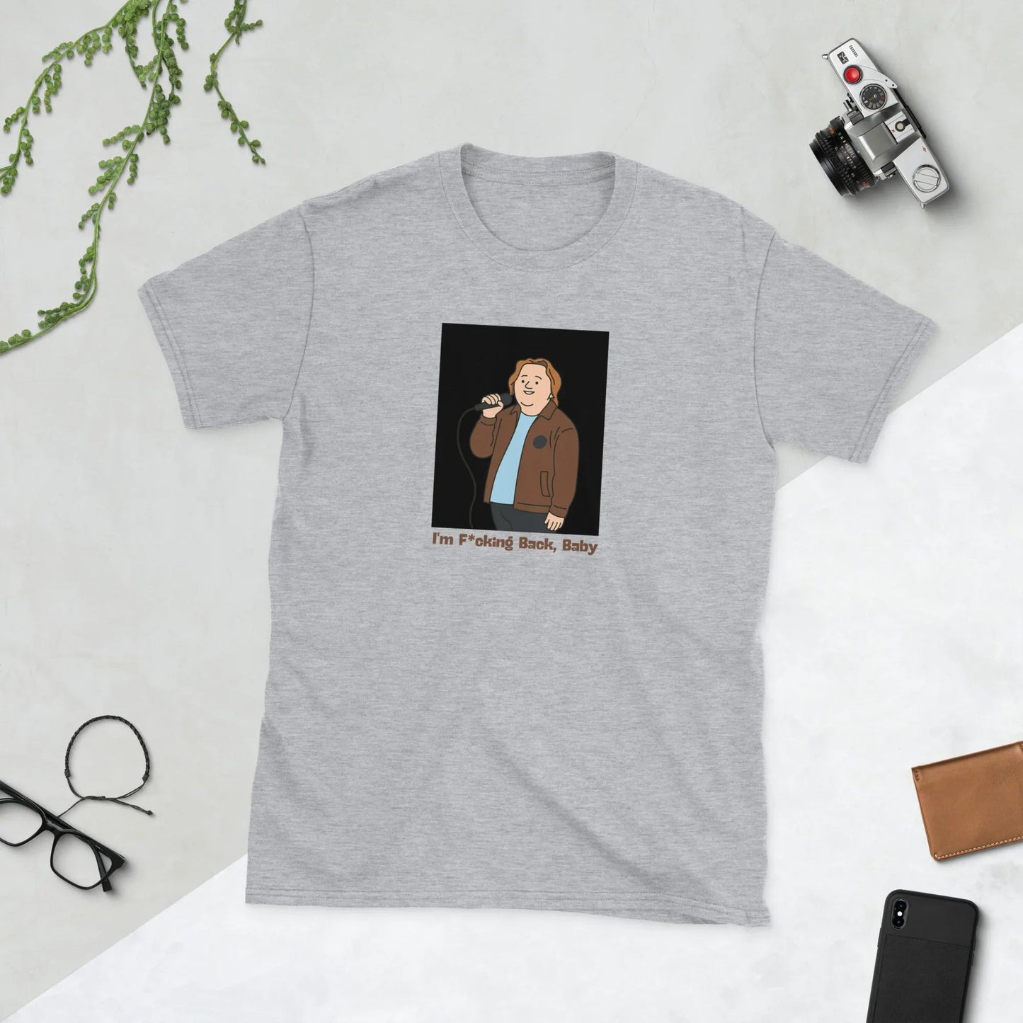 Lewis Capaldi "I'm Back" Unisex T-Shirt | British Singer Merch T-shirt Alcyone213k