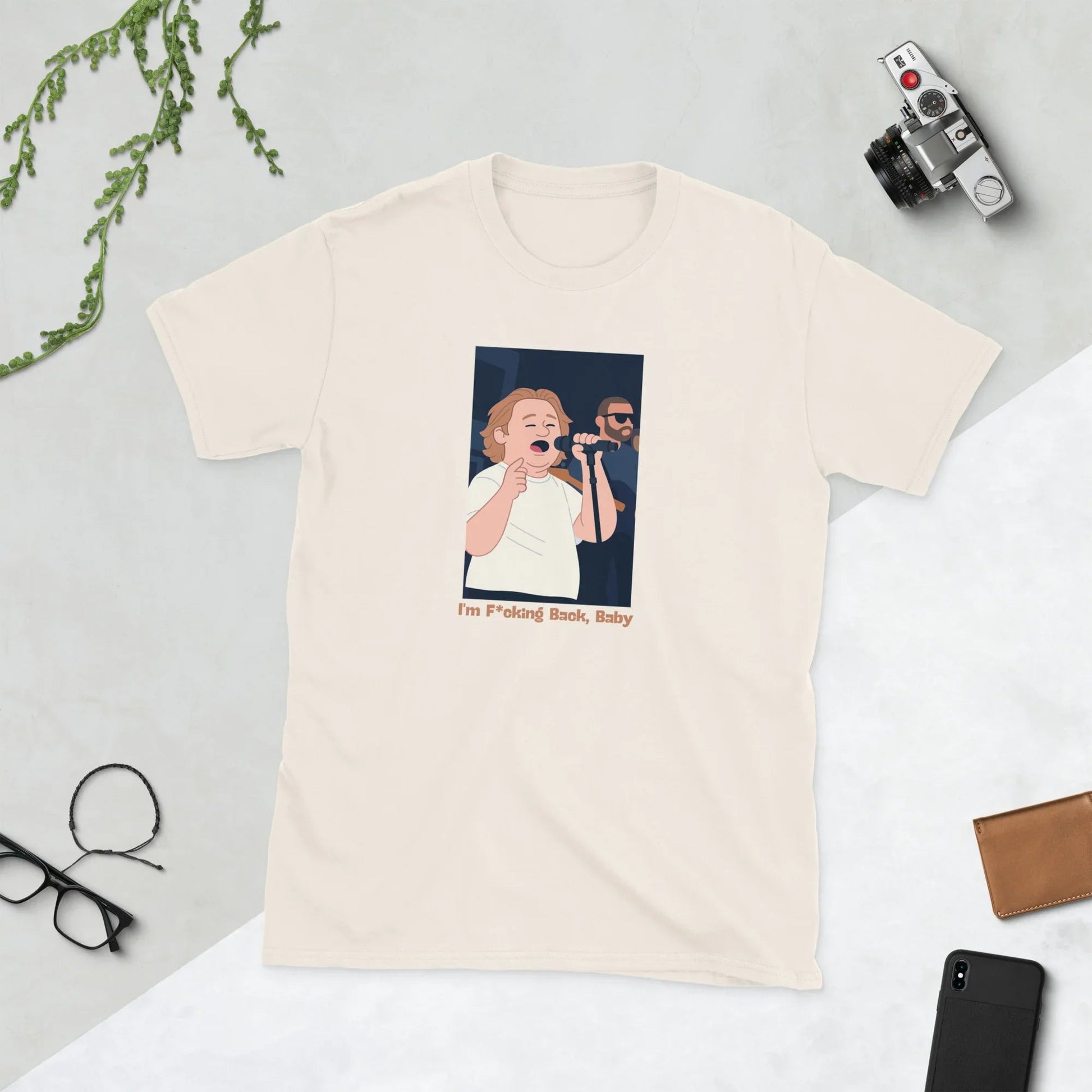 Lewis Capaldi "I'm Back" Cotton T-Shirt | Unisex Music Fan Tee T-shirt Alcyone213k