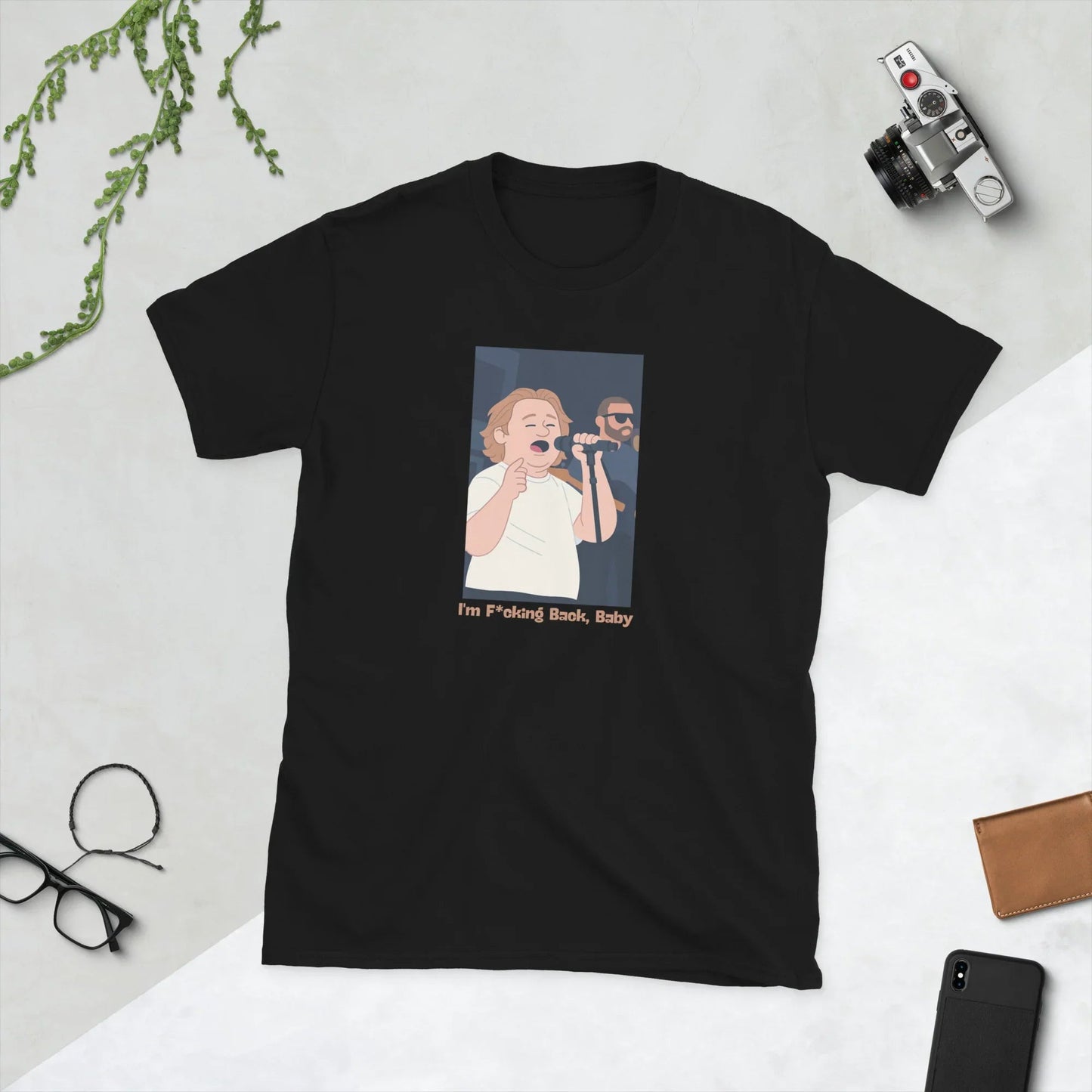 Lewis Capaldi "I'm Back" Cotton T-Shirt | Unisex Music Fan Tee T-shirt Alcyone213k