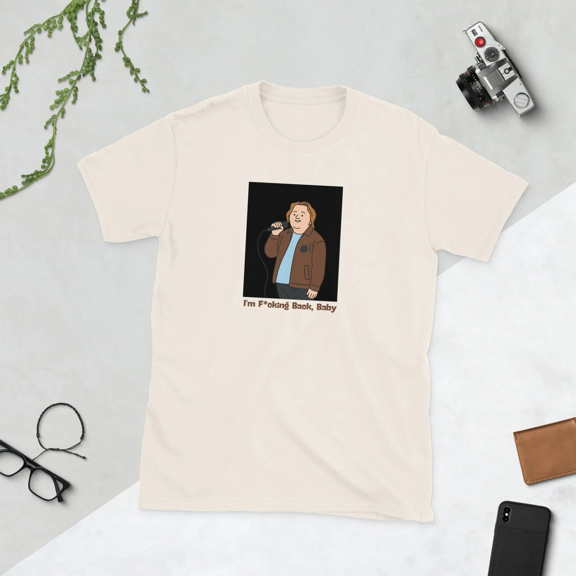 Lewis Capaldi "I'm Back" Unisex T-Shirt | British Singer Merch T-shirt Alcyone213k