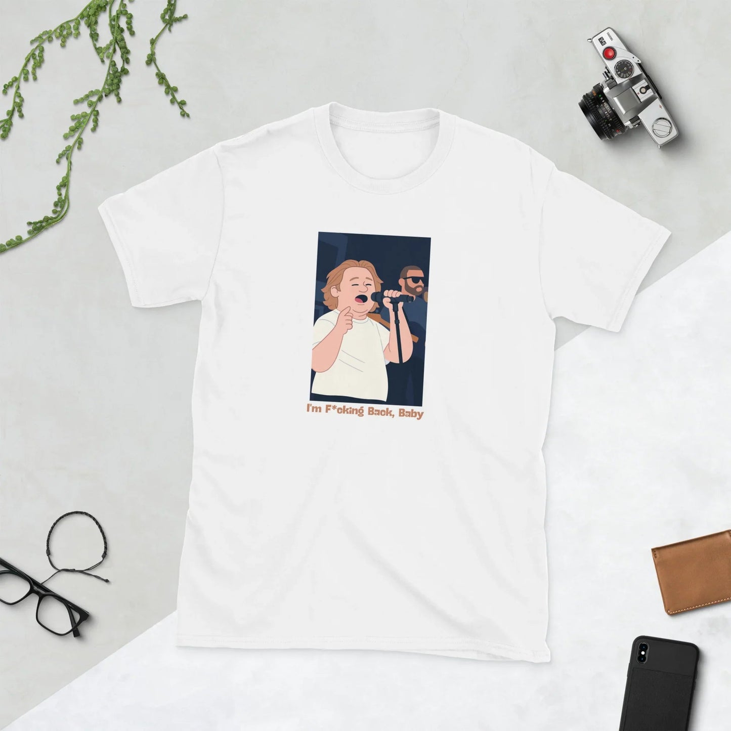 Lewis Capaldi "I'm Back" Cotton T-Shirt | Unisex Music Fan Tee T-shirt Alcyone213k