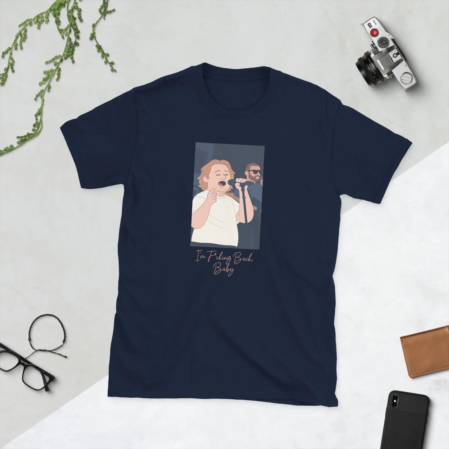 Lewis Capaldi Unisex T-Shirt | "I'm Back" 100% Cotton Graphic Tee T-shirt Alcyone213k