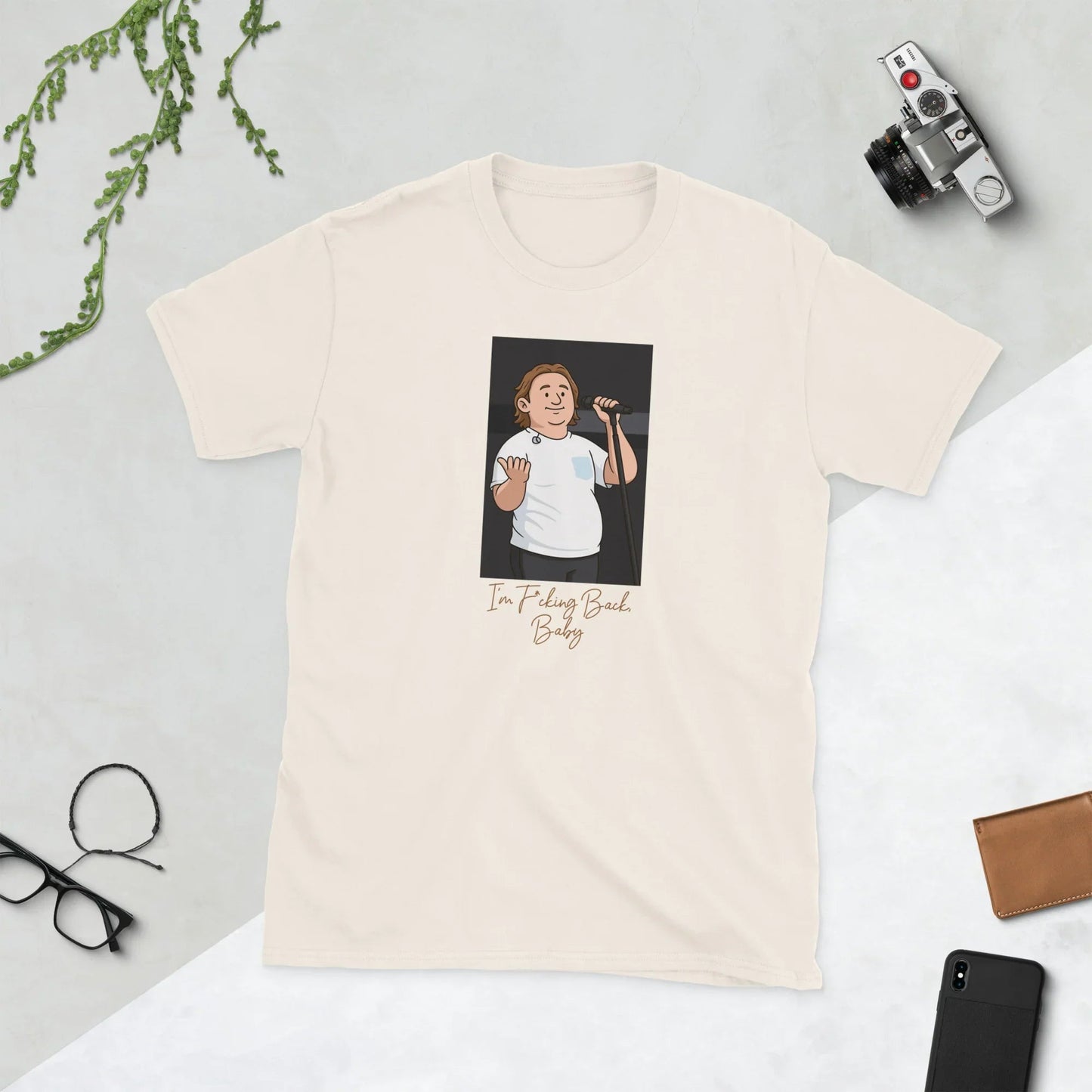 Lewis Capaldi I'm Back Cotton T-Shirt - Unisex Music Fan Tee T-shirt Alcyone213k