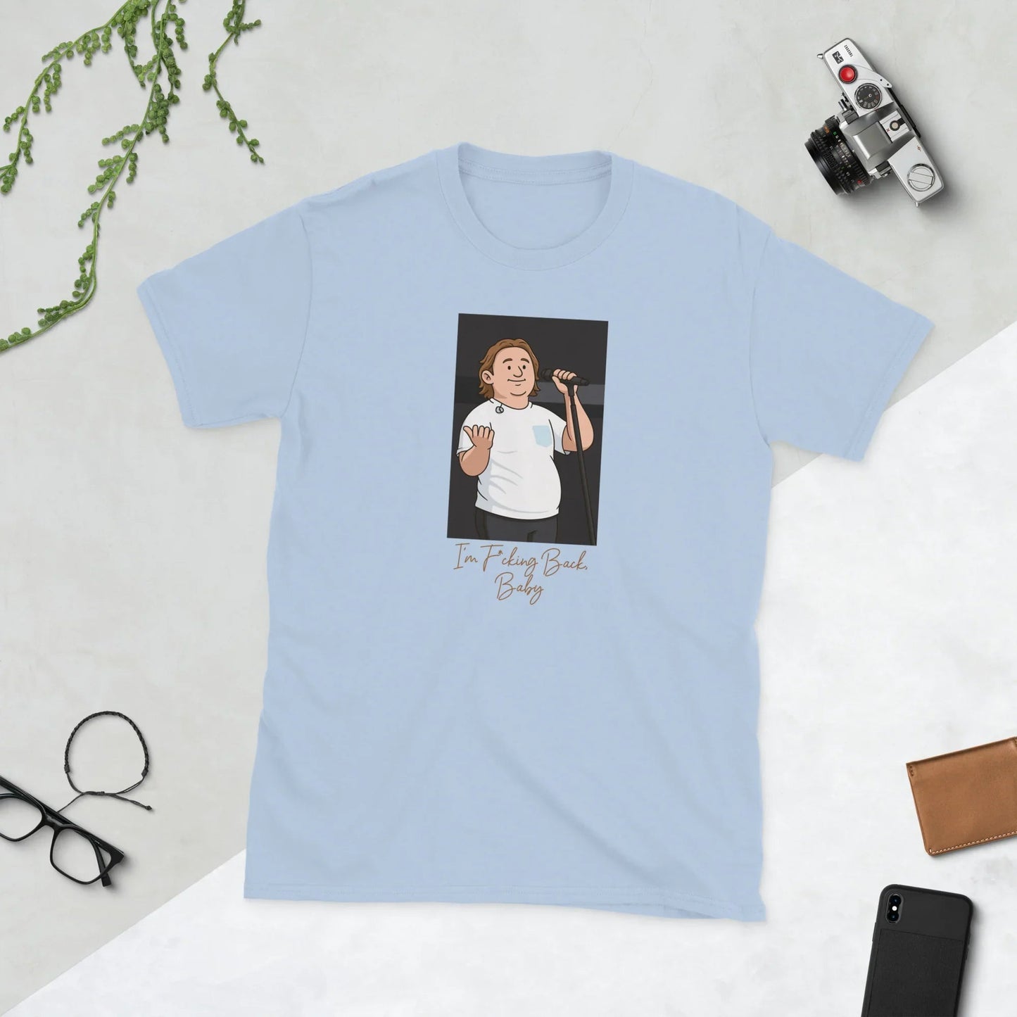 Lewis Capaldi I'm Back Cotton T-Shirt - Unisex Music Fan Tee T-shirt Alcyone213k