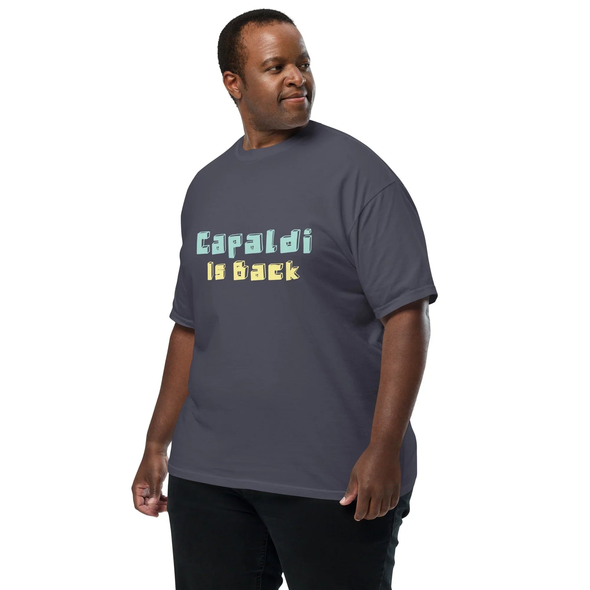 Lewis Capaldi Unisex T-Shirt | "Capaldi Is Back" Music Fan Tee T-shirt Alcyone213k