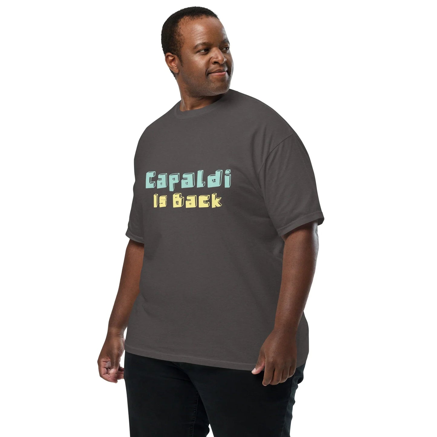 Lewis Capaldi Unisex T-Shirt | "Capaldi Is Back" Music Fan Tee T-shirt Alcyone213k