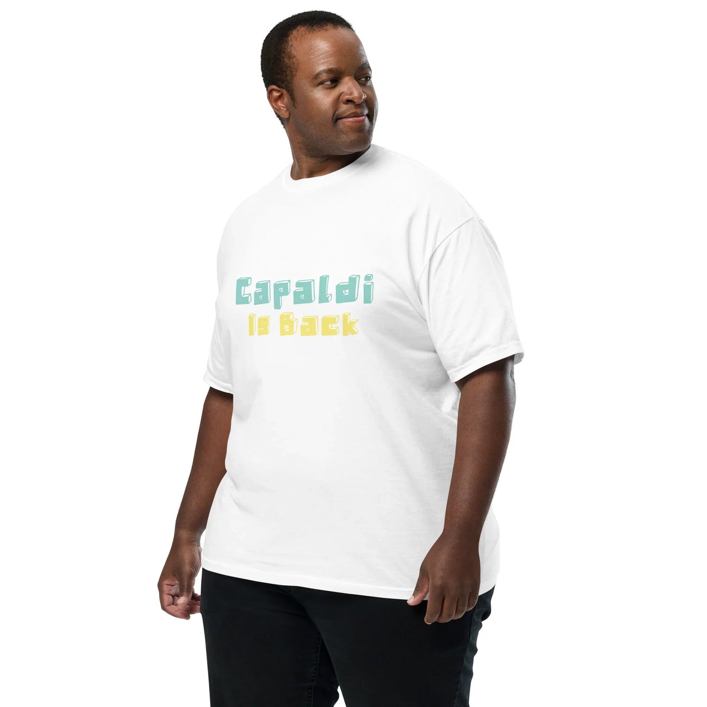Lewis Capaldi Unisex T-Shirt | "Capaldi Is Back" Music Fan Tee T-shirt Alcyone213k