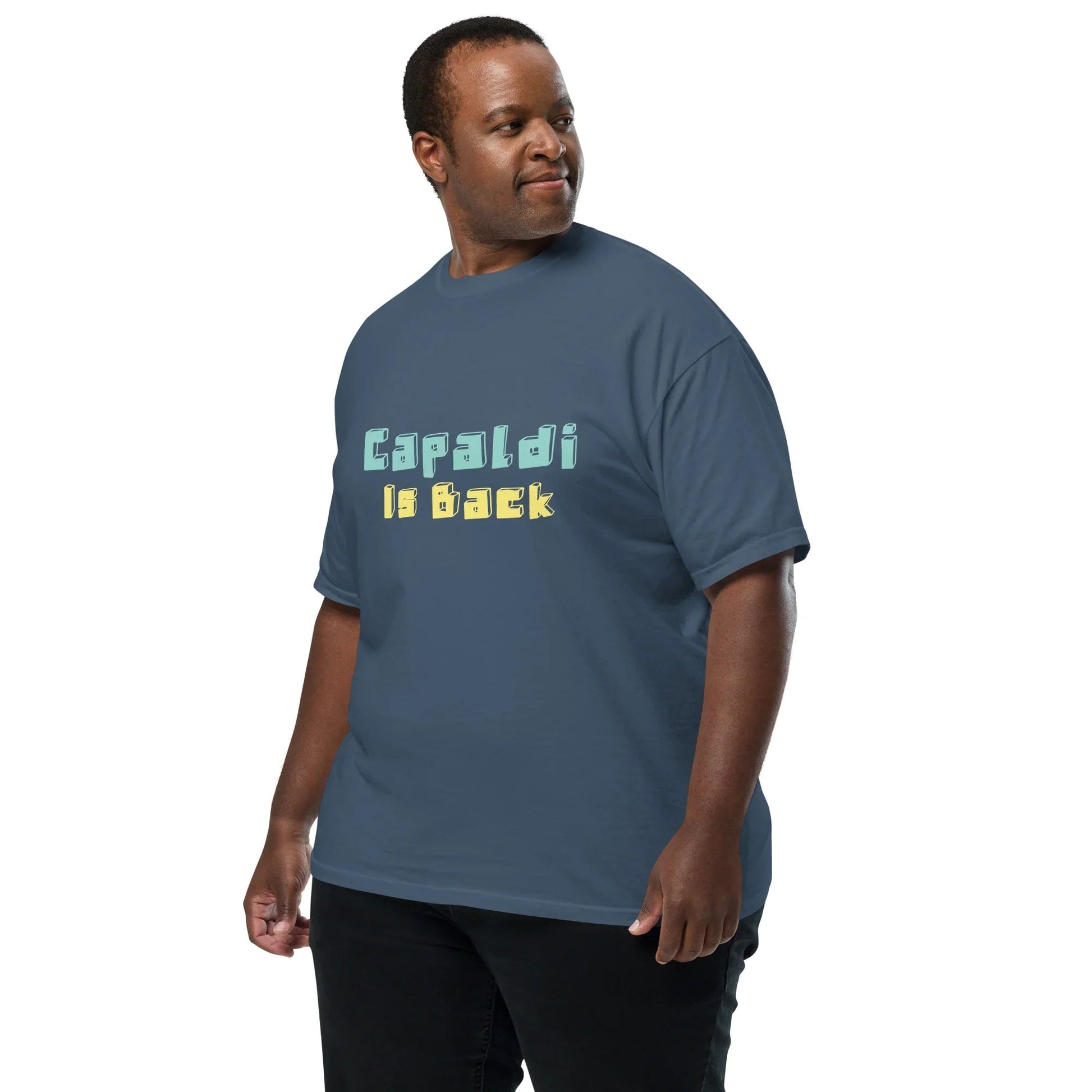 Lewis Capaldi Unisex T-Shirt | "Capaldi Is Back" Music Fan Tee T-shirt Alcyone213k