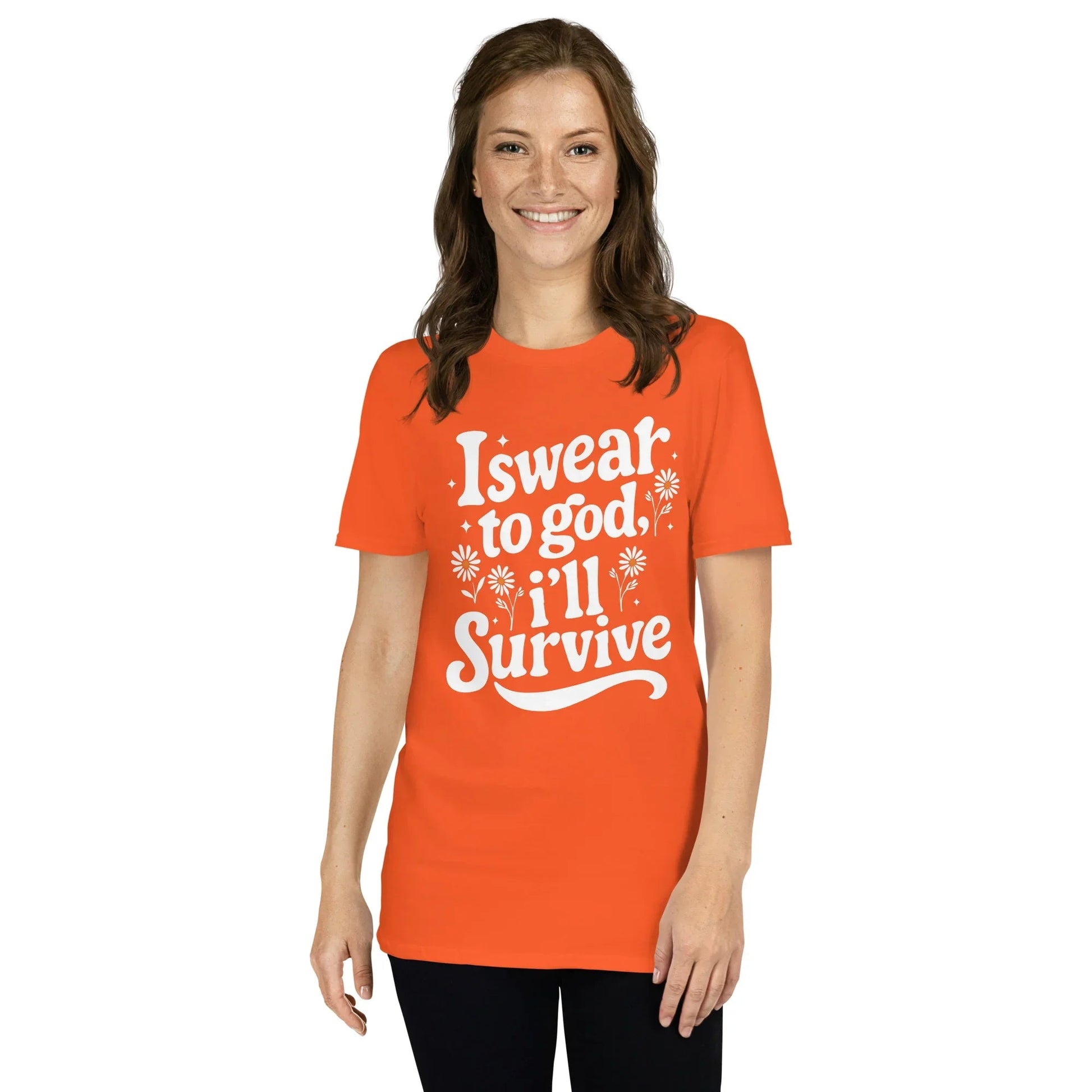 Lewis Capaldi Unisex T-Shirt - "Survive" Lyrics Cotton Tee T-shirt Alcyone213k