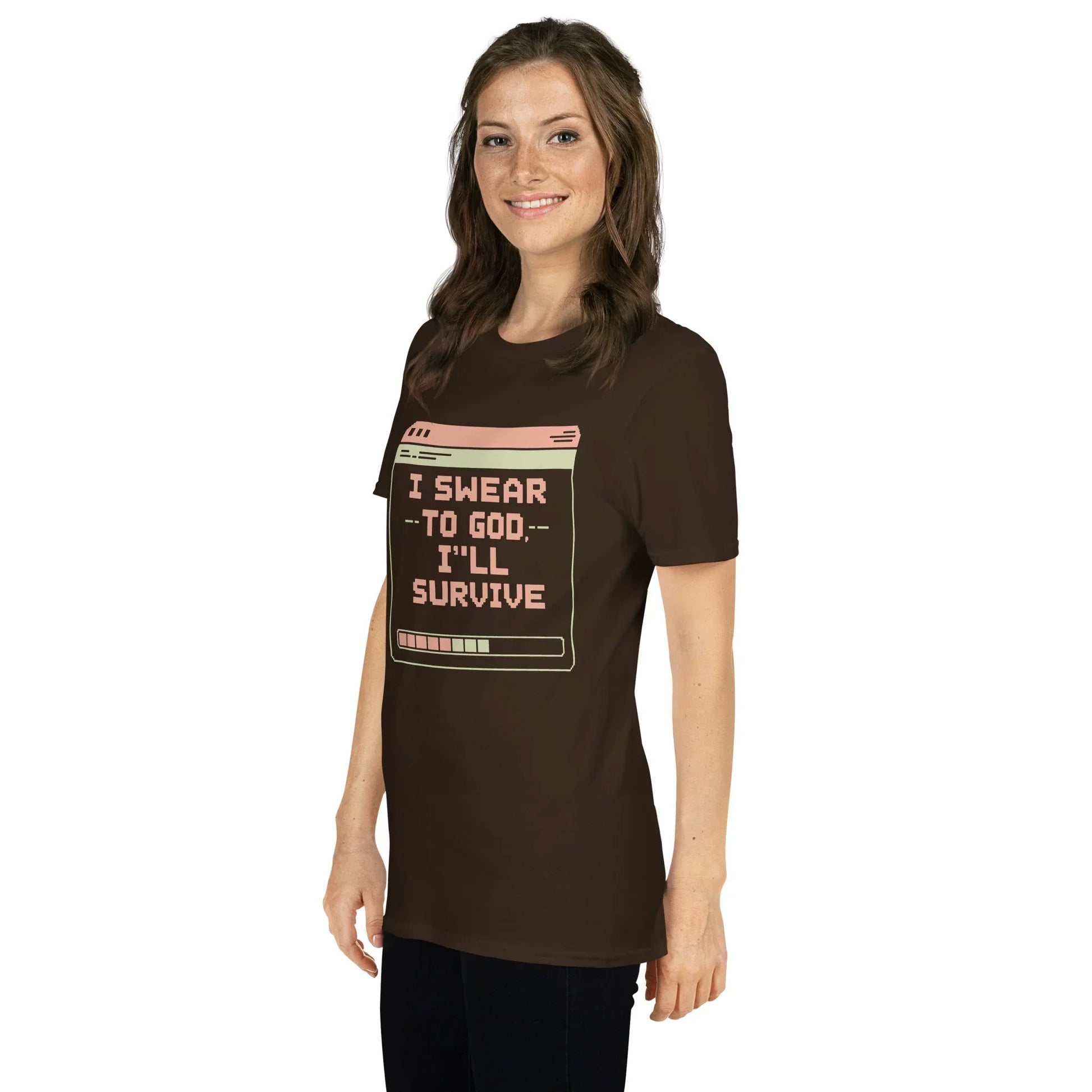 Lewis Capaldi Unisex T-Shirt - Survive Lyrics Cotton Tee T-shirt Alcyone213k