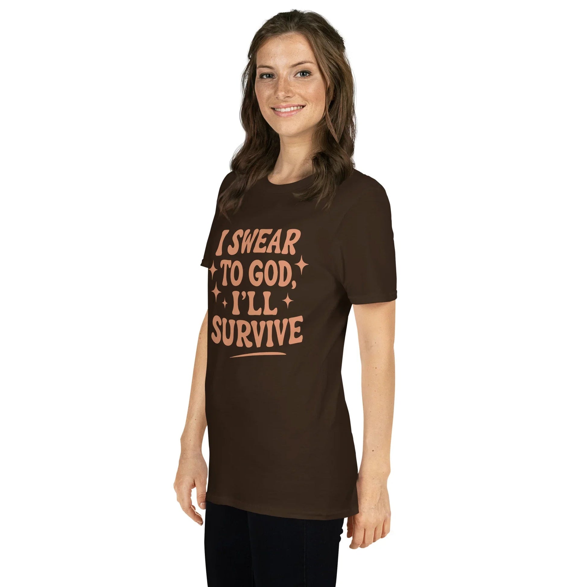 Lewis Capaldi Unisex T-Shirt | Survive Lyrics Cotton Graphic Tee T-shirt Alcyone213k