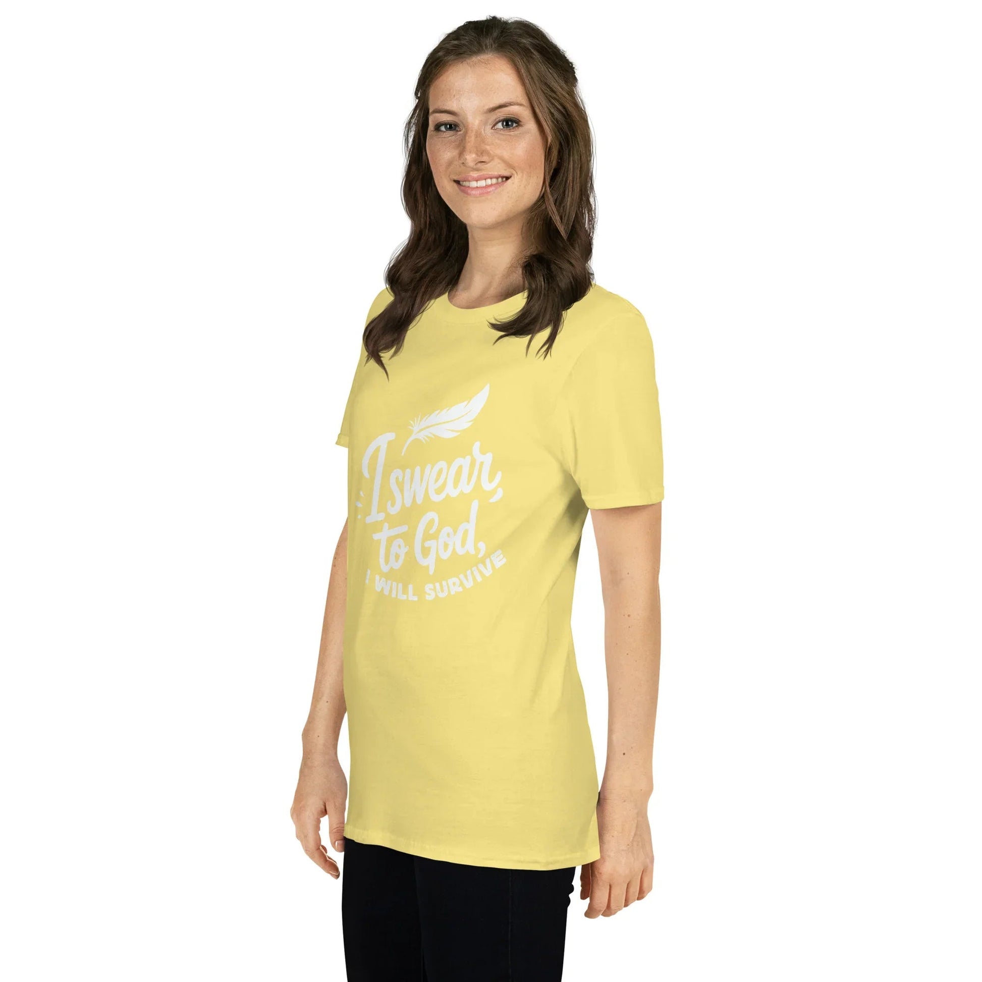 Lewis Capaldi Unisex T-Shirt "Survive" Lyrics Cotton Tee T-shirt Alcyone213k