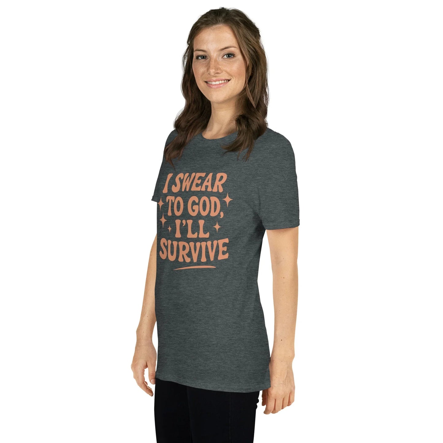 Lewis Capaldi Unisex T-Shirt | Survive Lyrics Cotton Graphic Tee T-shirt Alcyone213k