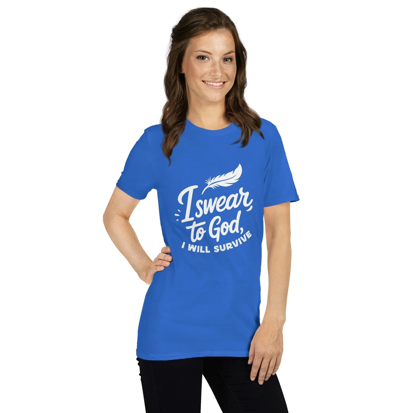 Lewis Capaldi Unisex T-Shirt "Survive" Lyrics Cotton Tee T-shirt Alcyone213k