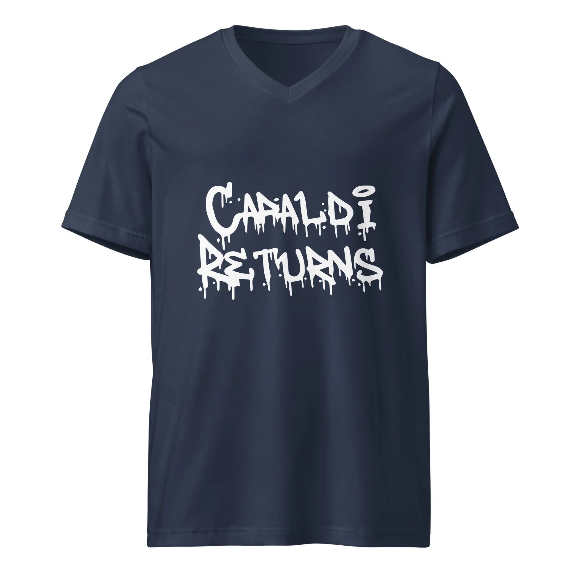 Lewis Capaldi V-Neck T-Shirt - Cotton Blend Fan Apparel T-shirt Alcyone213k