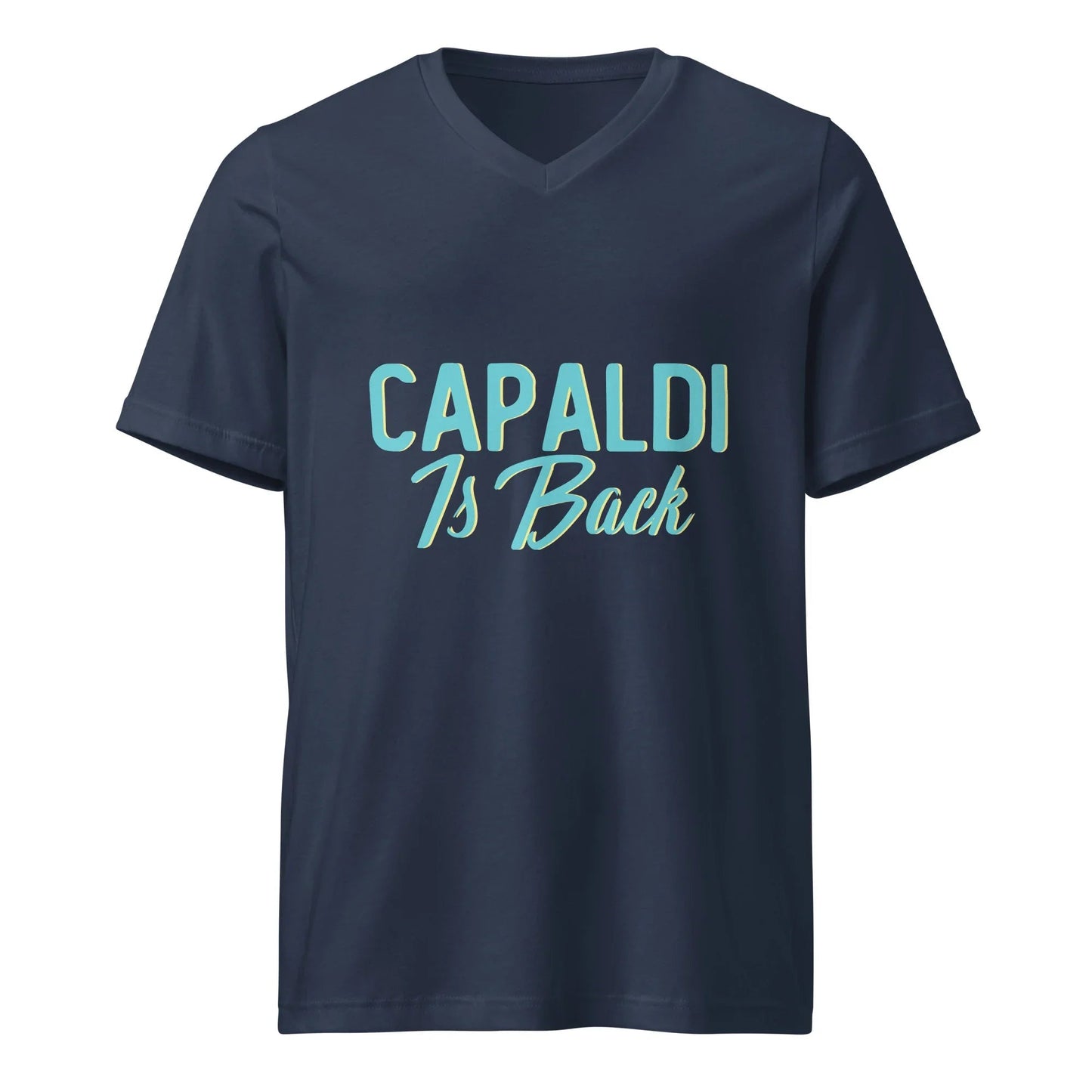 Lewis Capaldi V-Neck T-Shirt - Unisex Cotton Tee for Fans T-shirt Alcyone213k