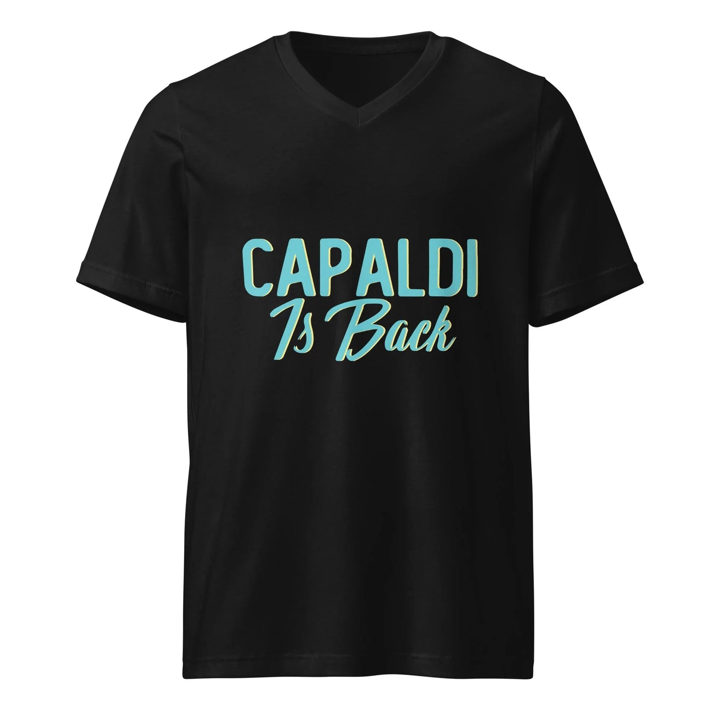 Lewis Capaldi V-Neck T-Shirt - Unisex Cotton Tee for Fans T-shirt Alcyone213k