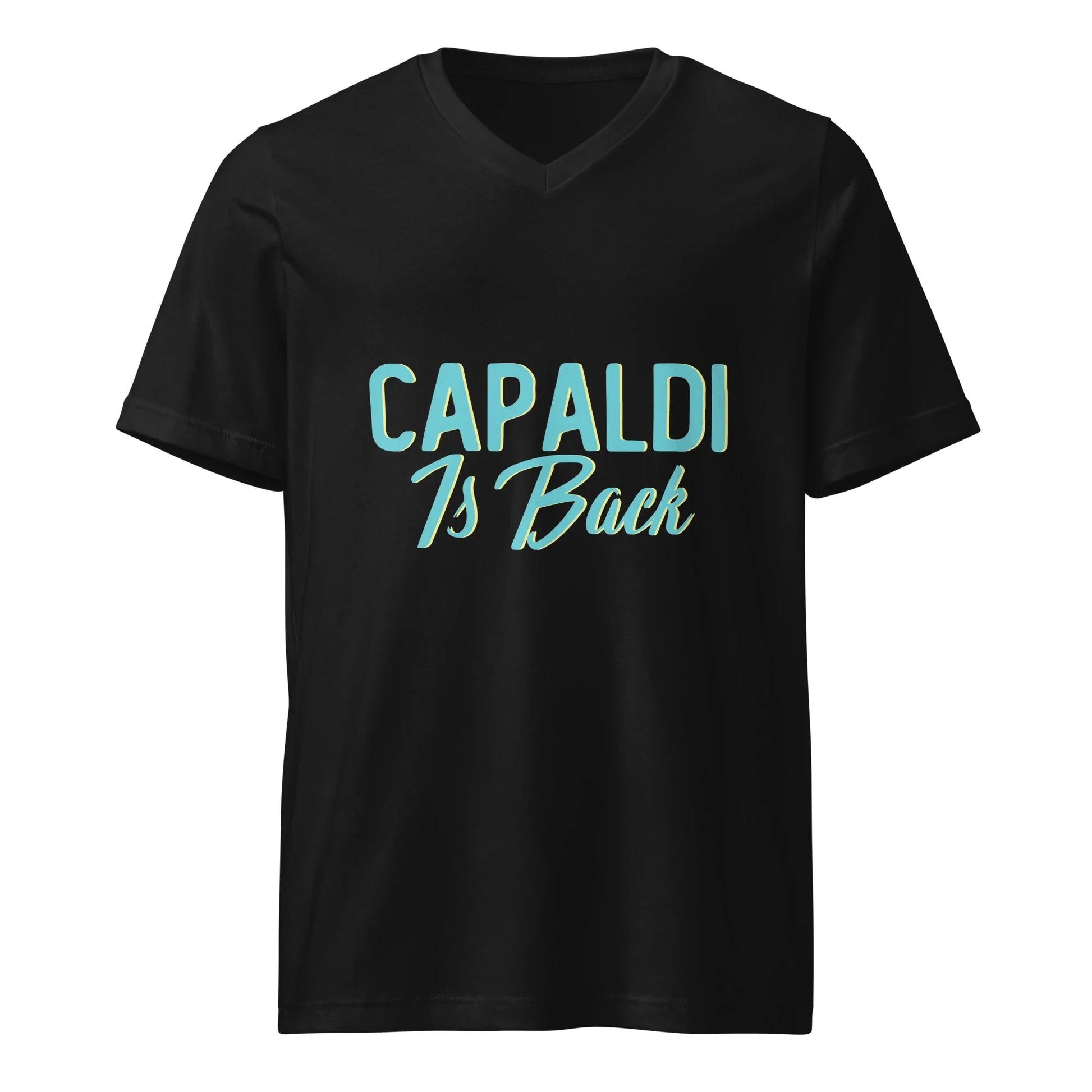 Lewis Capaldi V-Neck T-Shirt - Unisex Cotton Tee for Fans T-shirt Alcyone213k