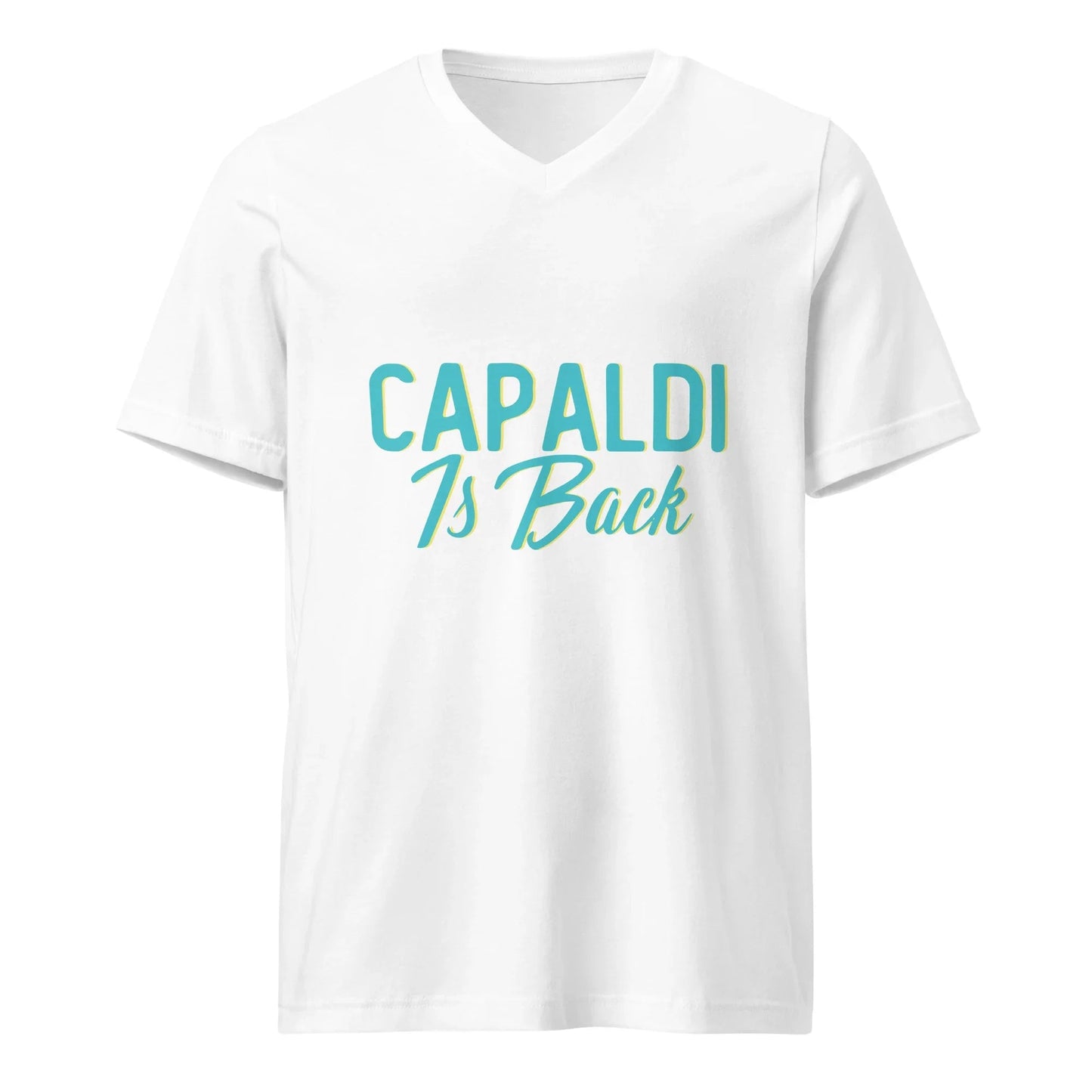 Lewis Capaldi V-Neck T-Shirt - Unisex Cotton Tee for Fans T-shirt Alcyone213k
