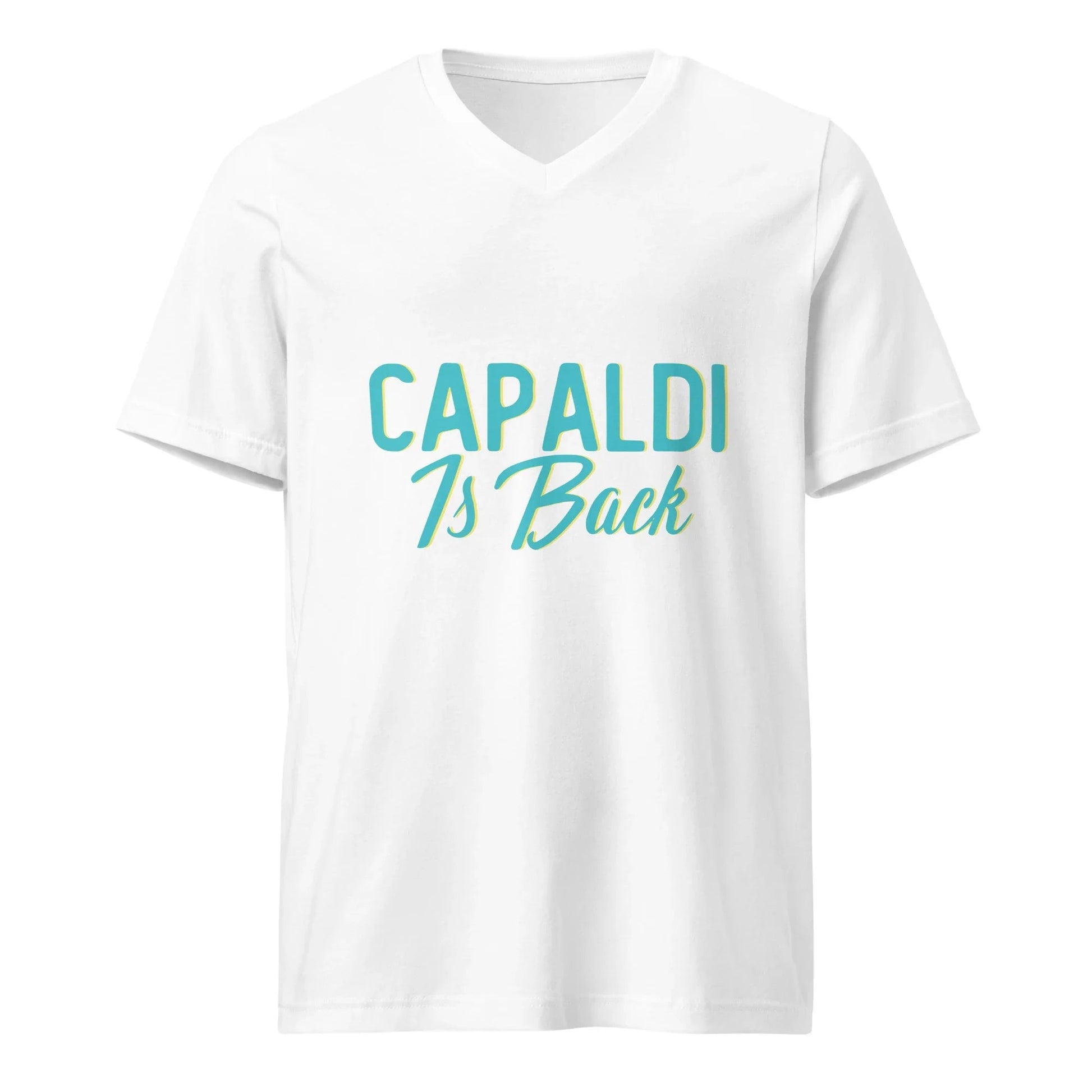 Lewis Capaldi V-Neck T-Shirt - Unisex Cotton Tee for Fans T-shirt Alcyone213k