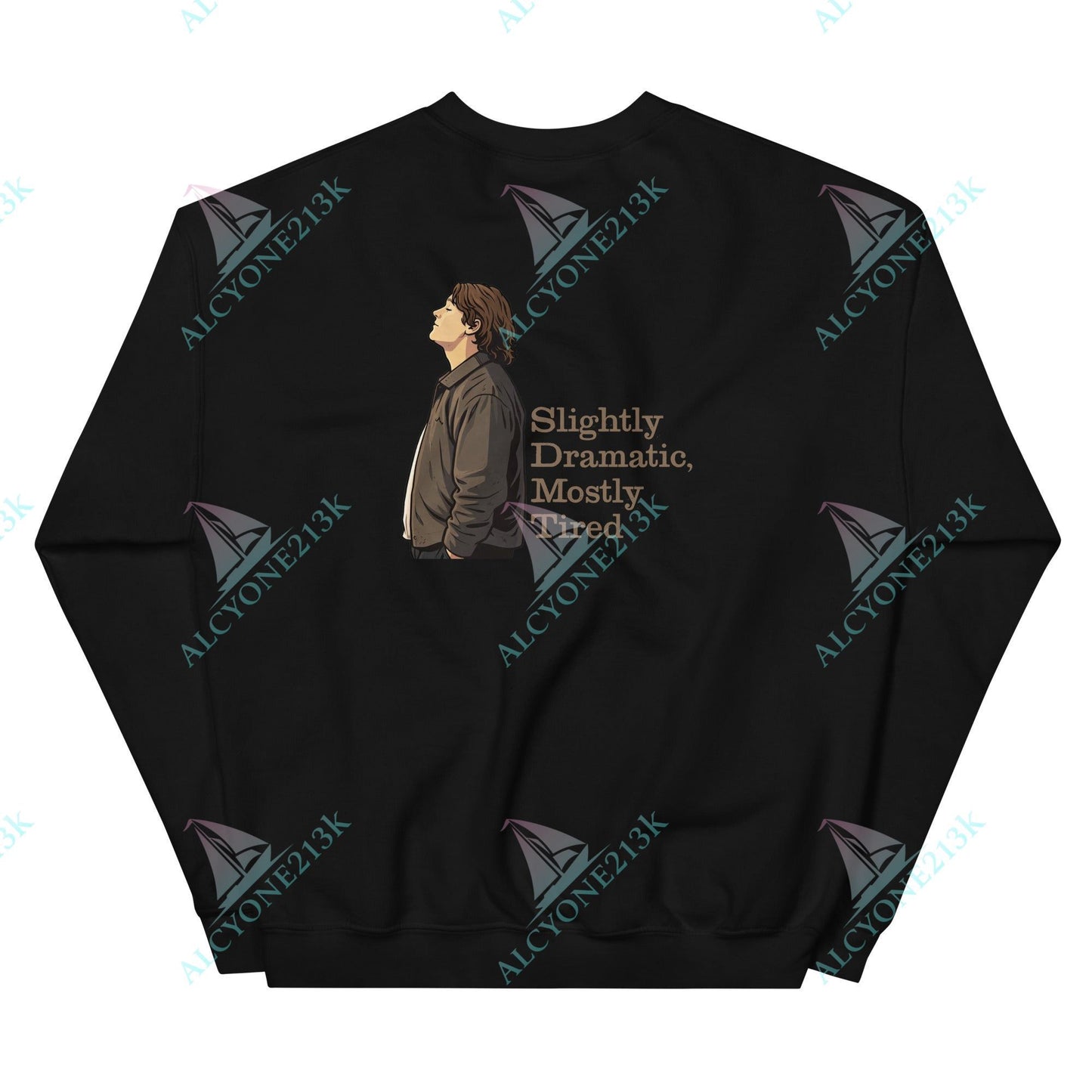 Alcyone213k Lewis Capaldi Unisex Sweatshirt - Slightly Dramatic - Funny Quotes