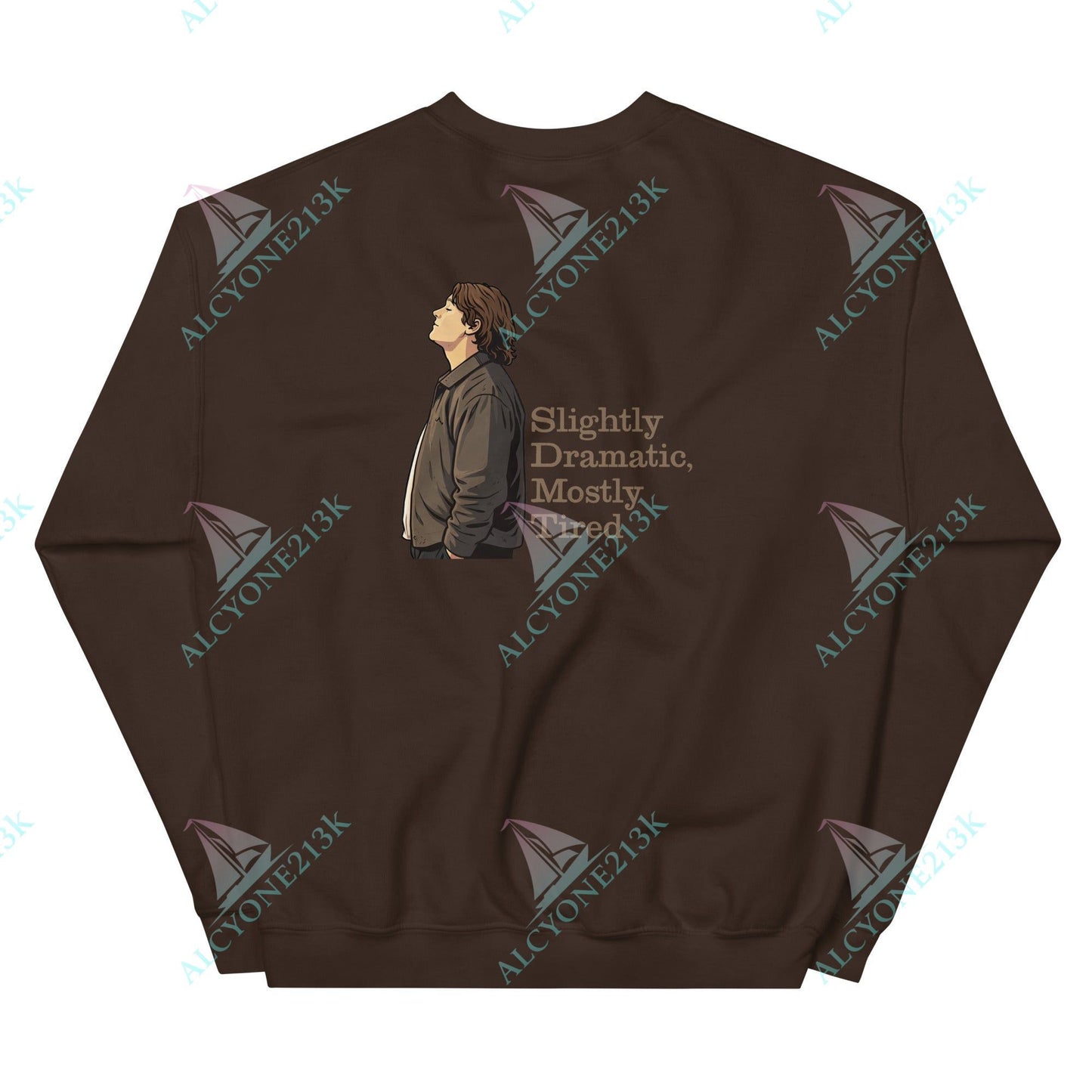 Alcyone213k Lewis Capaldi Unisex Sweatshirt - Slightly Dramatic - Funny Quotes