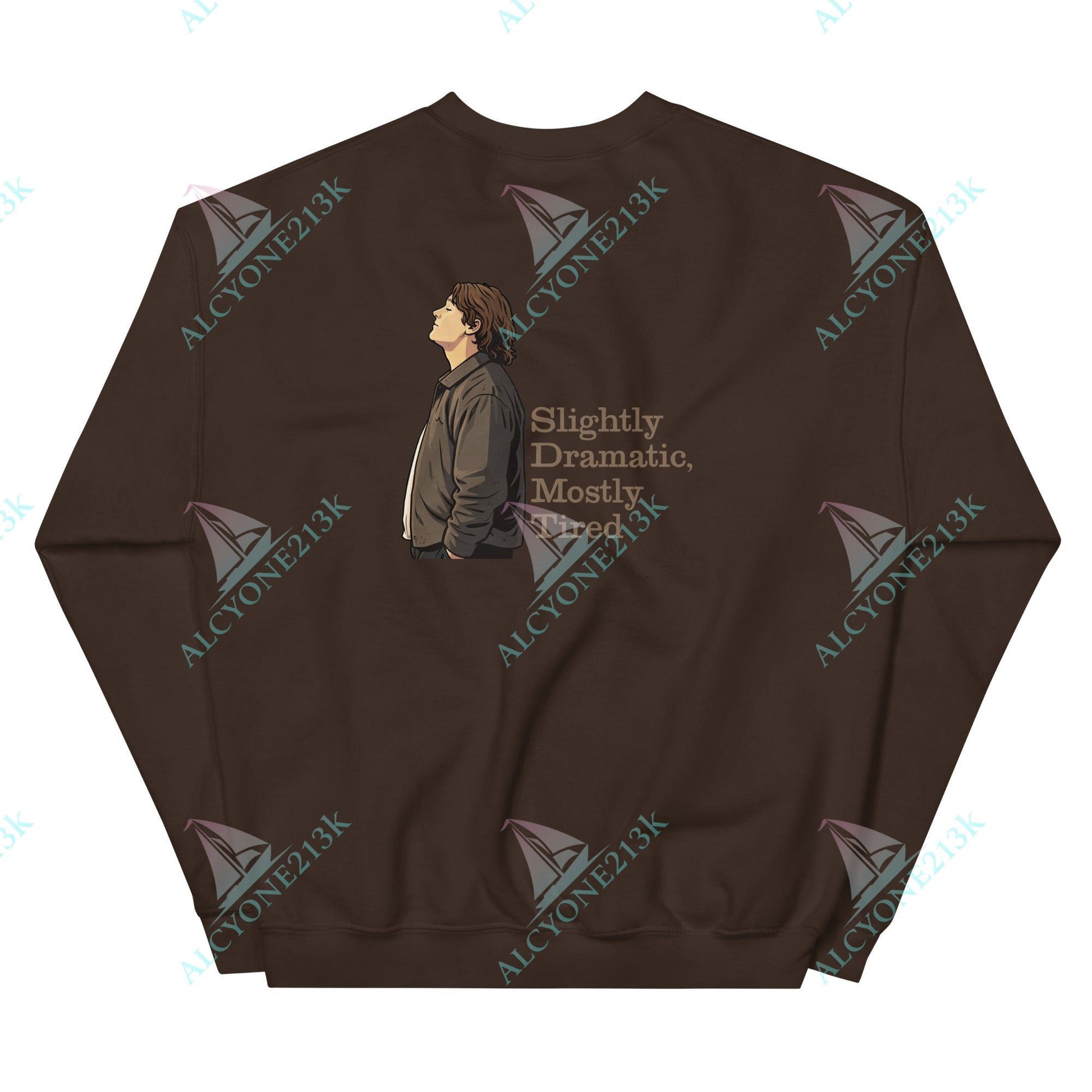 Alcyone213k Lewis Capaldi Unisex Sweatshirt - Slightly Dramatic - Funny Quotes