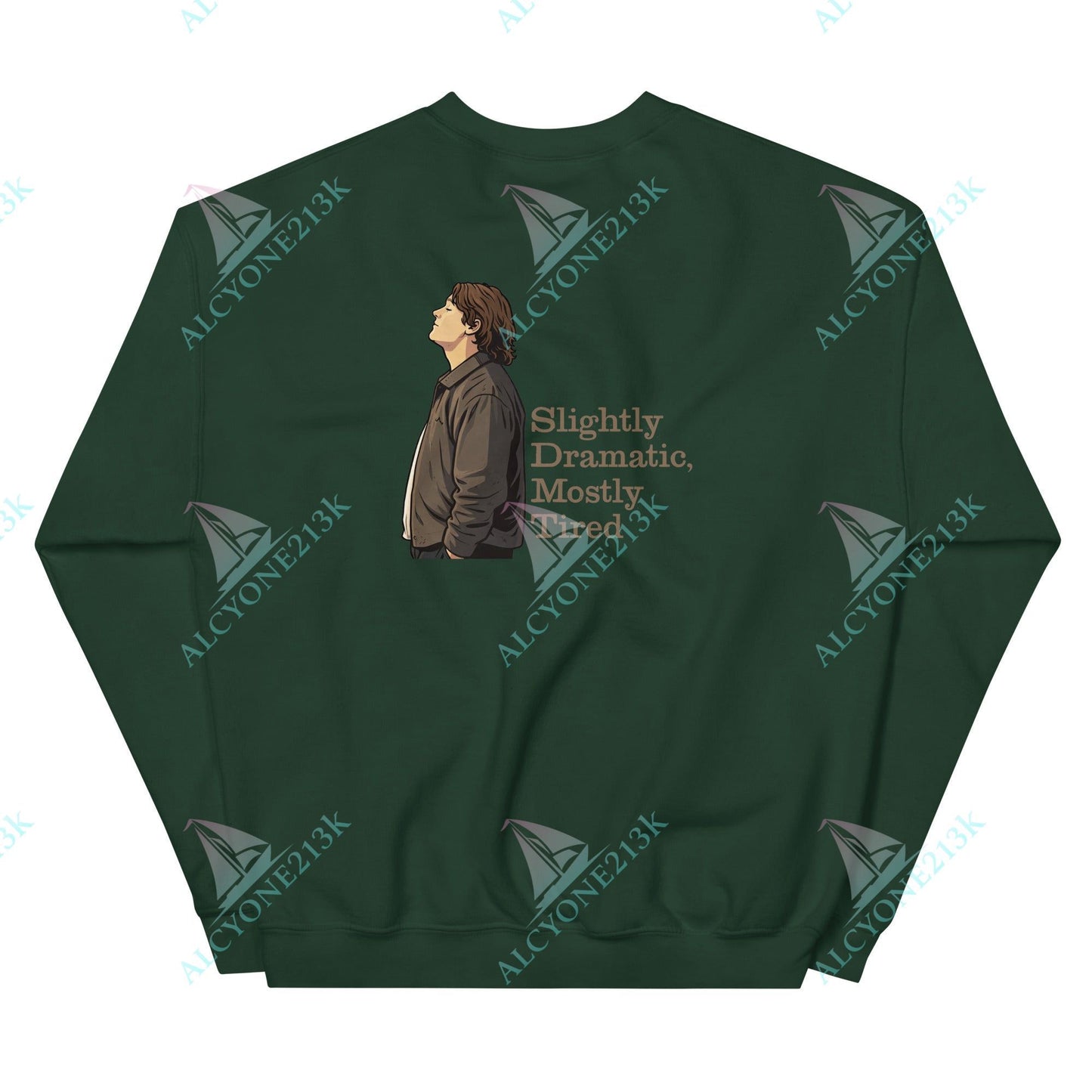 Alcyone213k Lewis Capaldi Unisex Sweatshirt - Slightly Dramatic - Funny Quotes